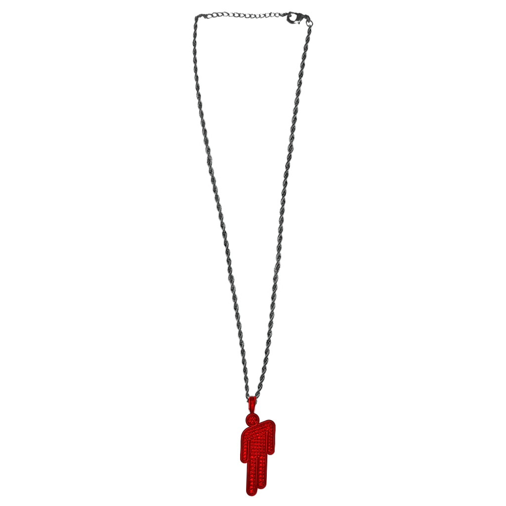 Billie Eilish - Red Blohsh Necklace