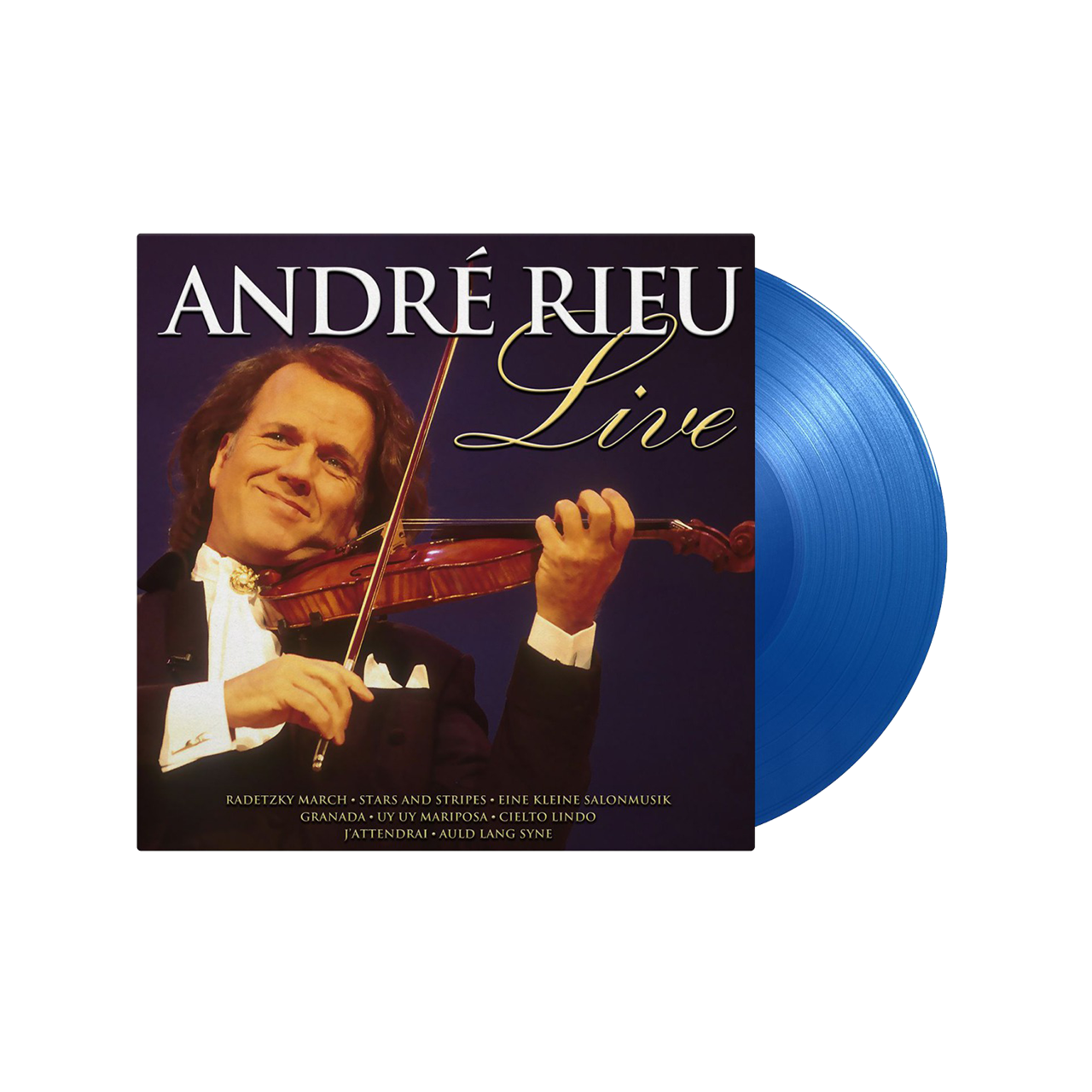 André Rieu - Live: Limited Translucent Blue Vinyl LP. - Recordstore