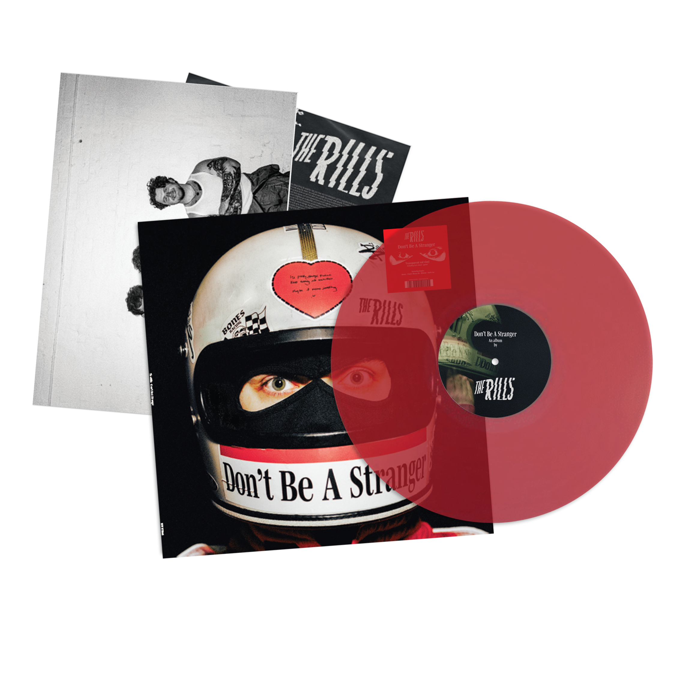 The Rills - Don’t Be A Stranger: Limited Transparent Red Vinyl LP