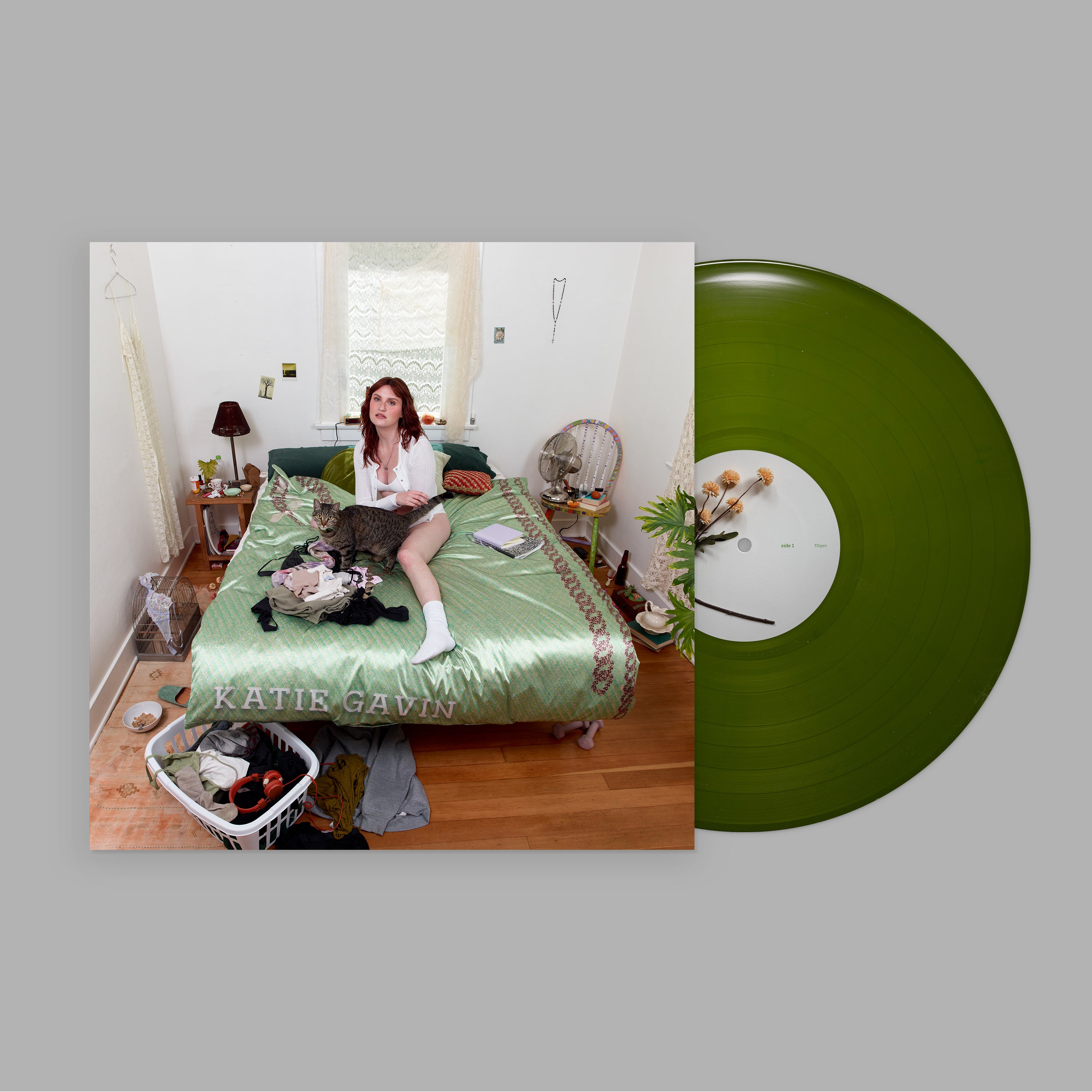 Katie Gavin - What A Relief: Limited Olive Vinyl LP