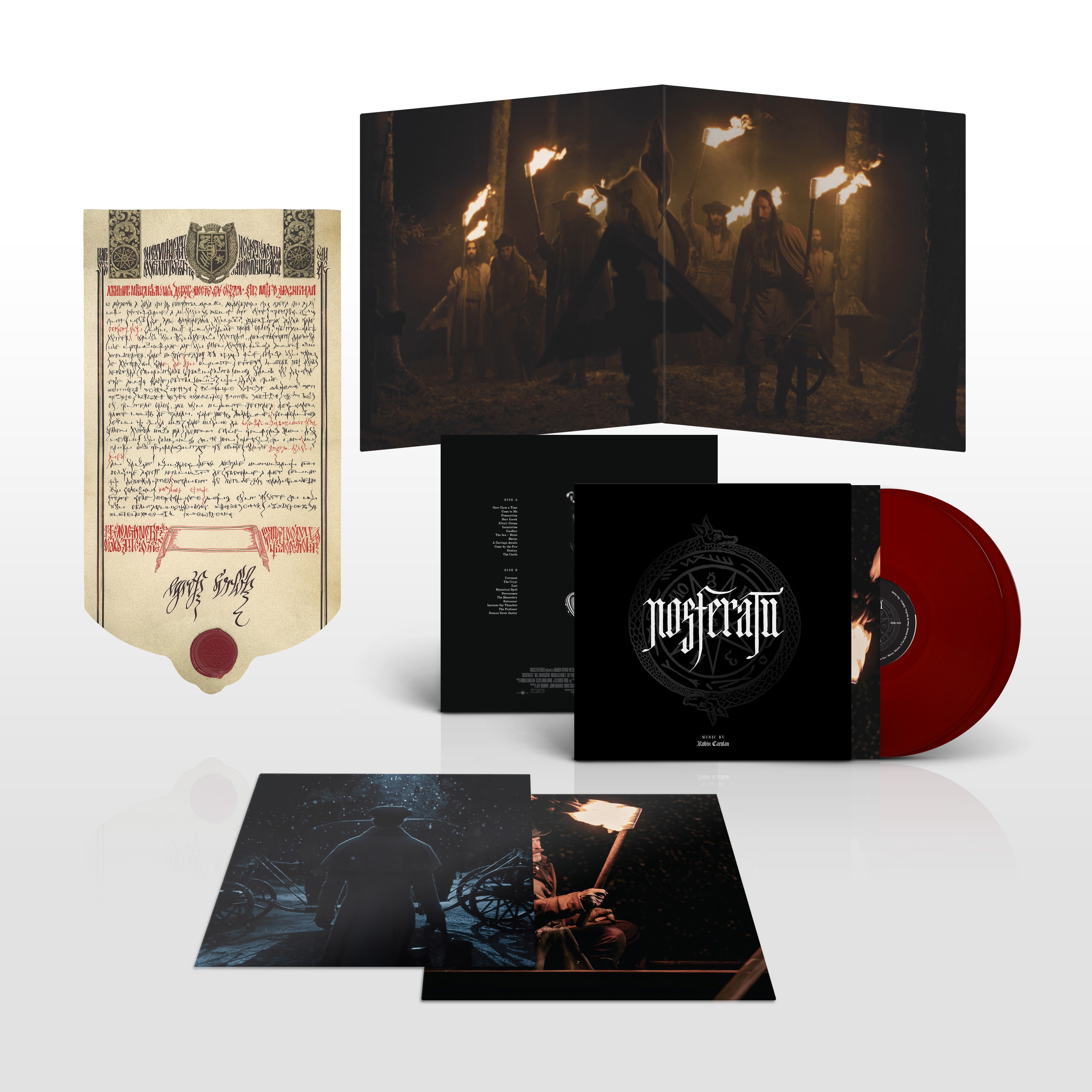 Nosferatu (Original Motion Picture Soundtrack): Limited Oxblood Red Vinyl 2LP + Signed Print