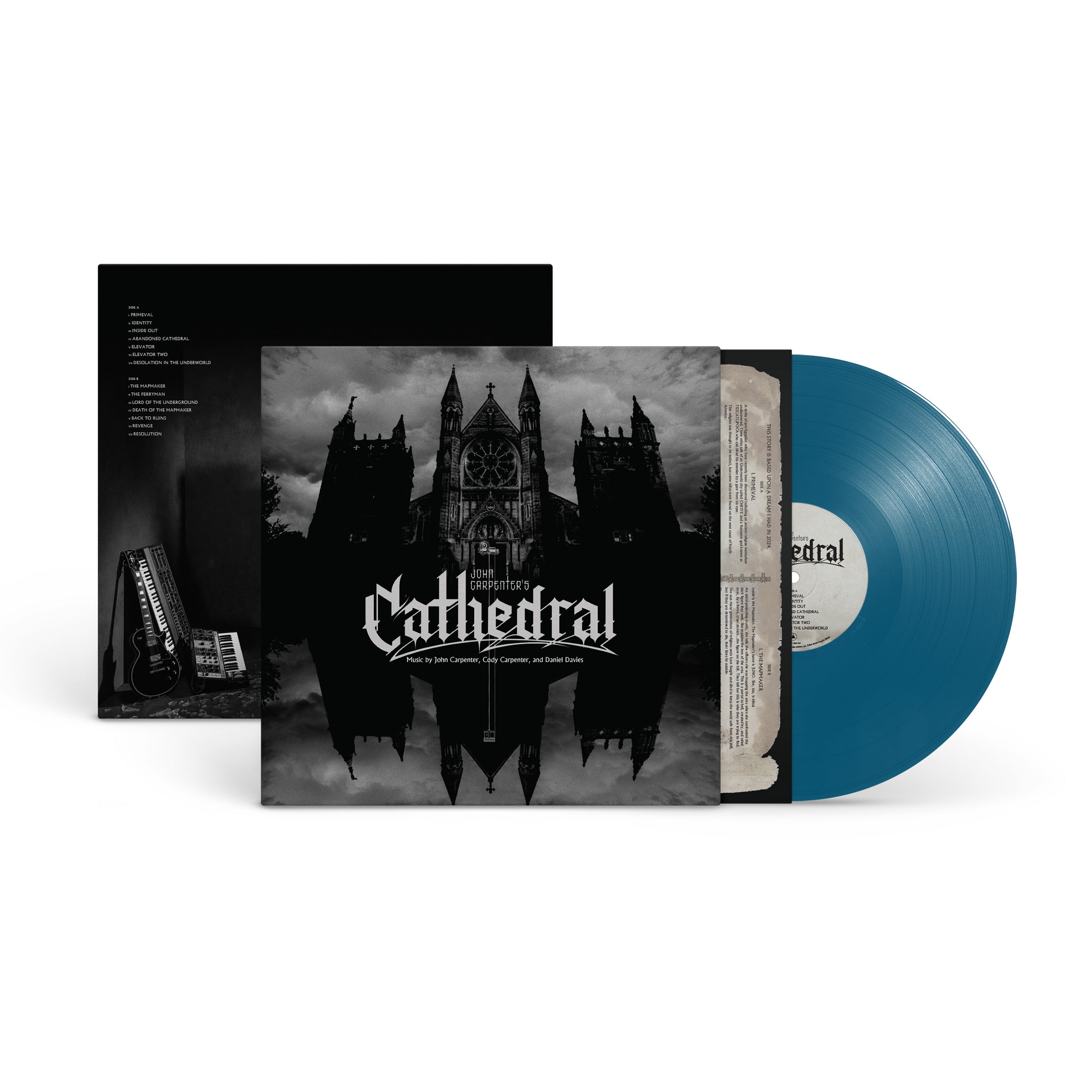 John Carpenter, Cody Carpenter and Daniel Davies - Cathedral: Deep Blue Vinyl LP