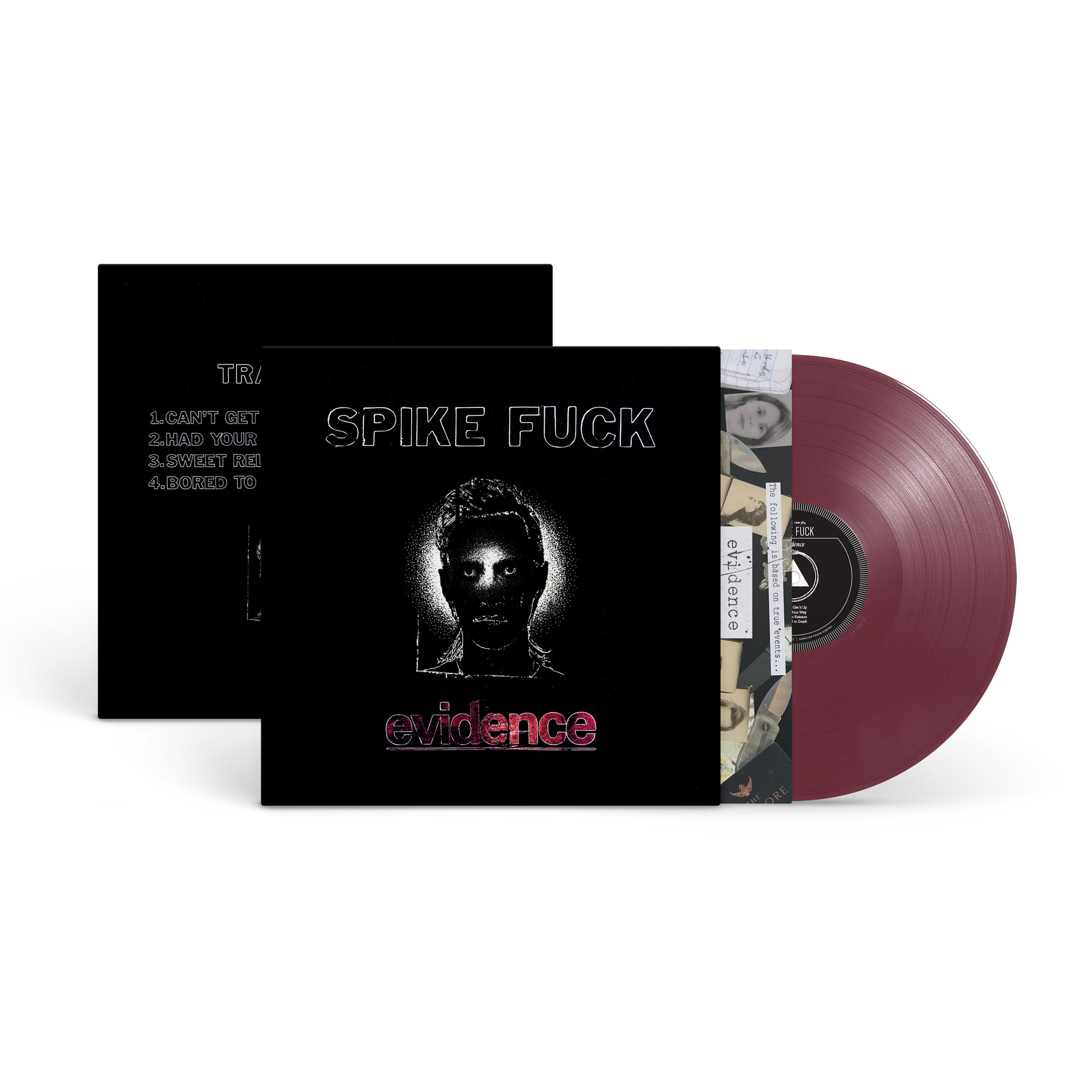 Spike Fuck - Evidence: Oxblood Vinyl LP