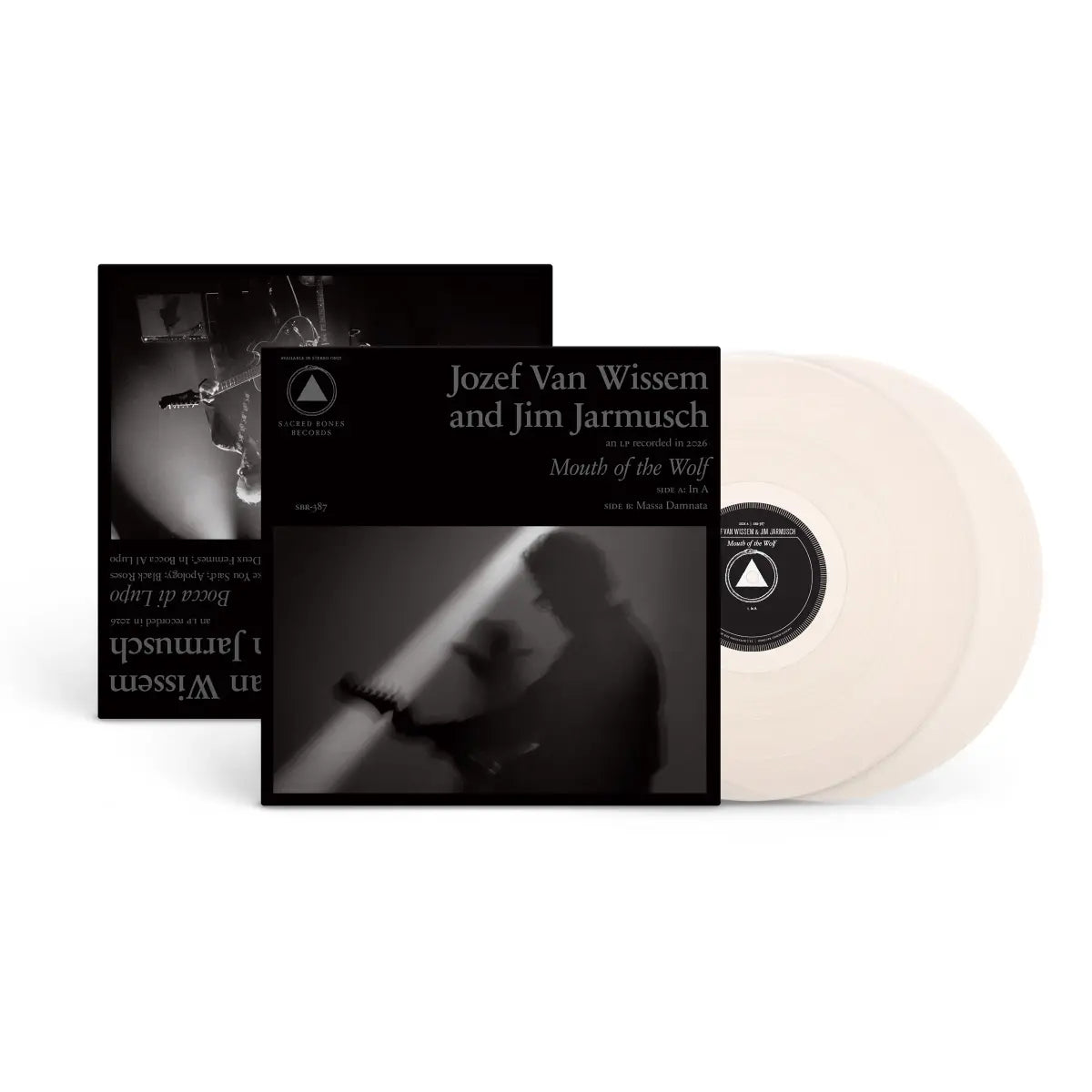 Jozef Van Wissem and Jim Jarmusch - Bocca di Lupo and Mouth of the Wolf: Cloudy Clear Vinyl 2LP
