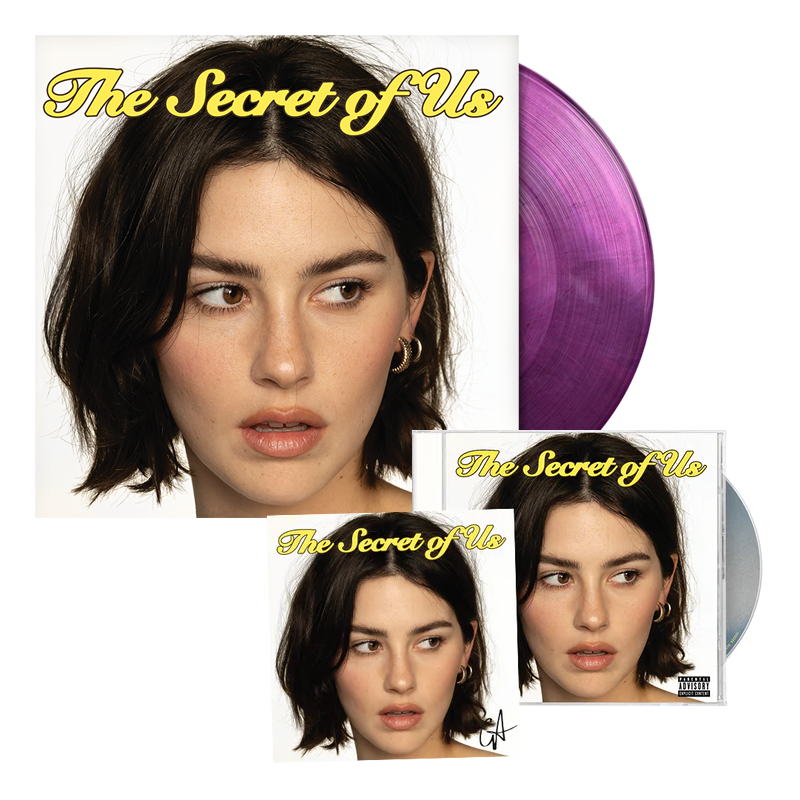 The Secret of Us: Limited Purple Vinyl LP, CD + Signed Art Card