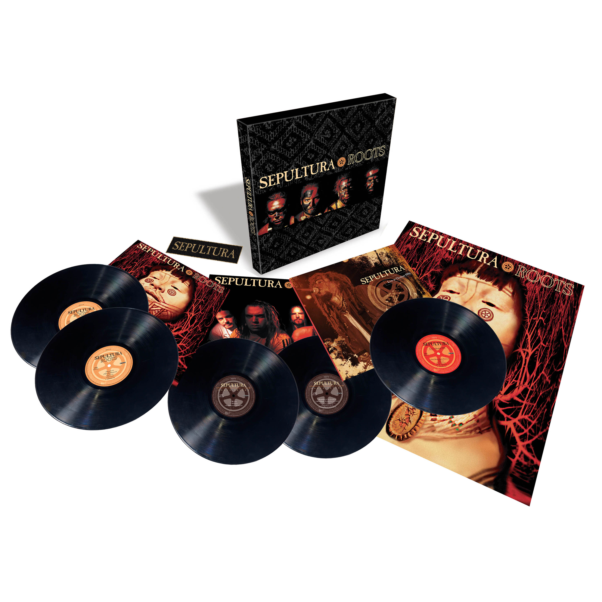 Sepultura - Roots (25th Anniversary Super Deluxe Edition): 5LP Box Set
