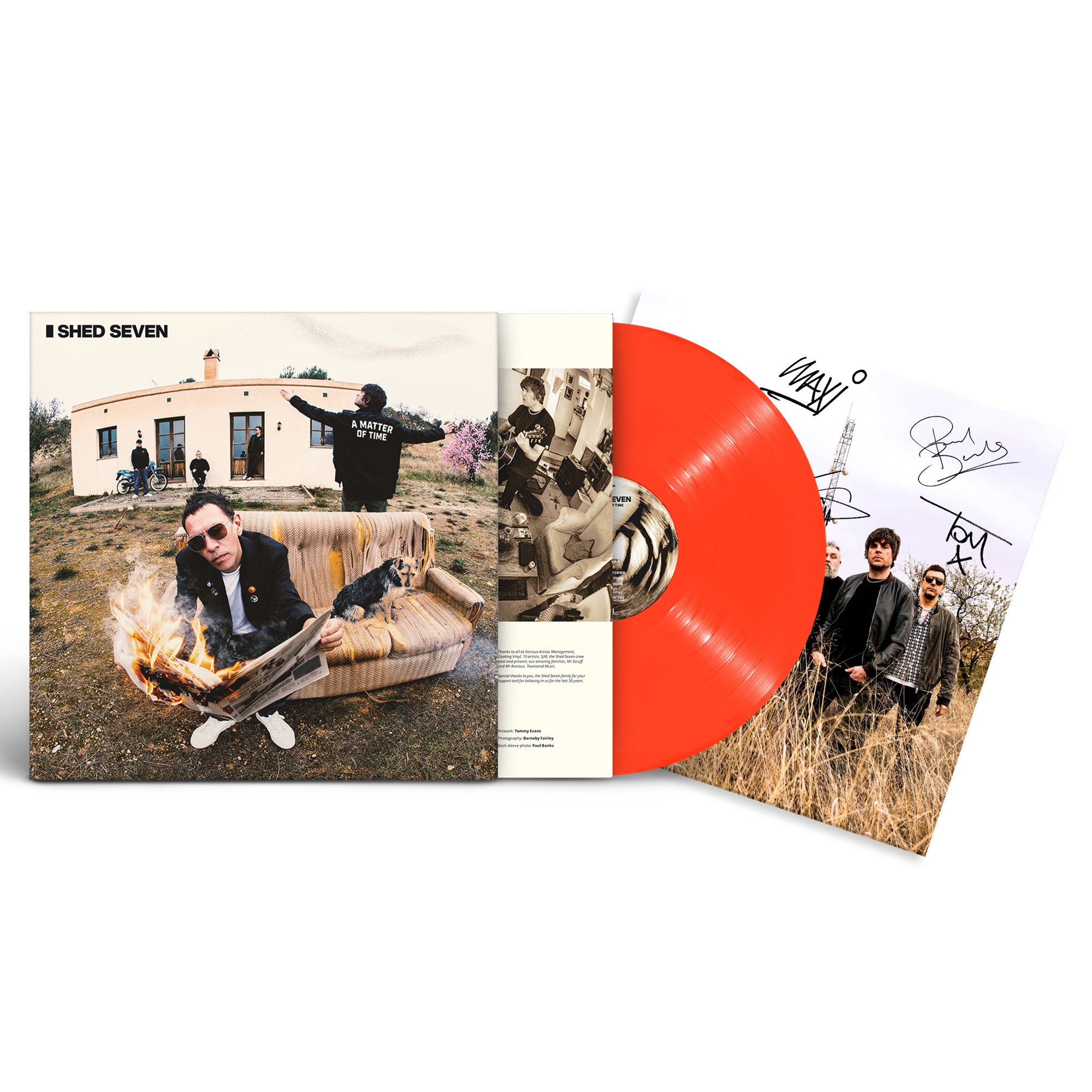 A Matter Of Time: Limited Orange Vinyl LP + Signed Print