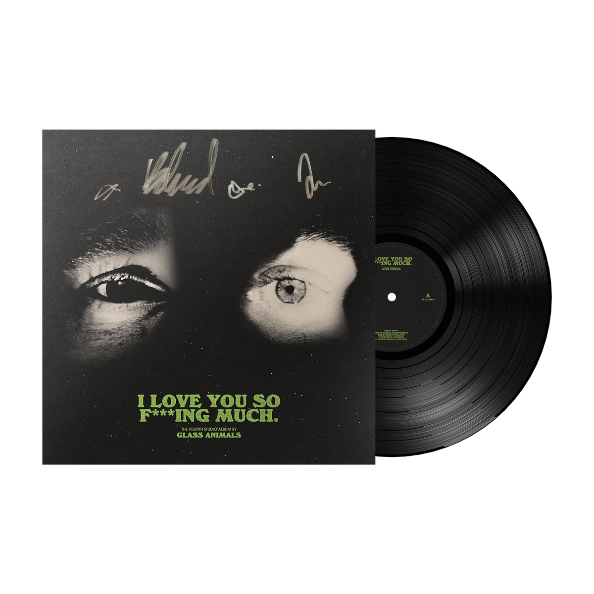 Glass Animals - ILYSFM: Black Vinyl - Signed