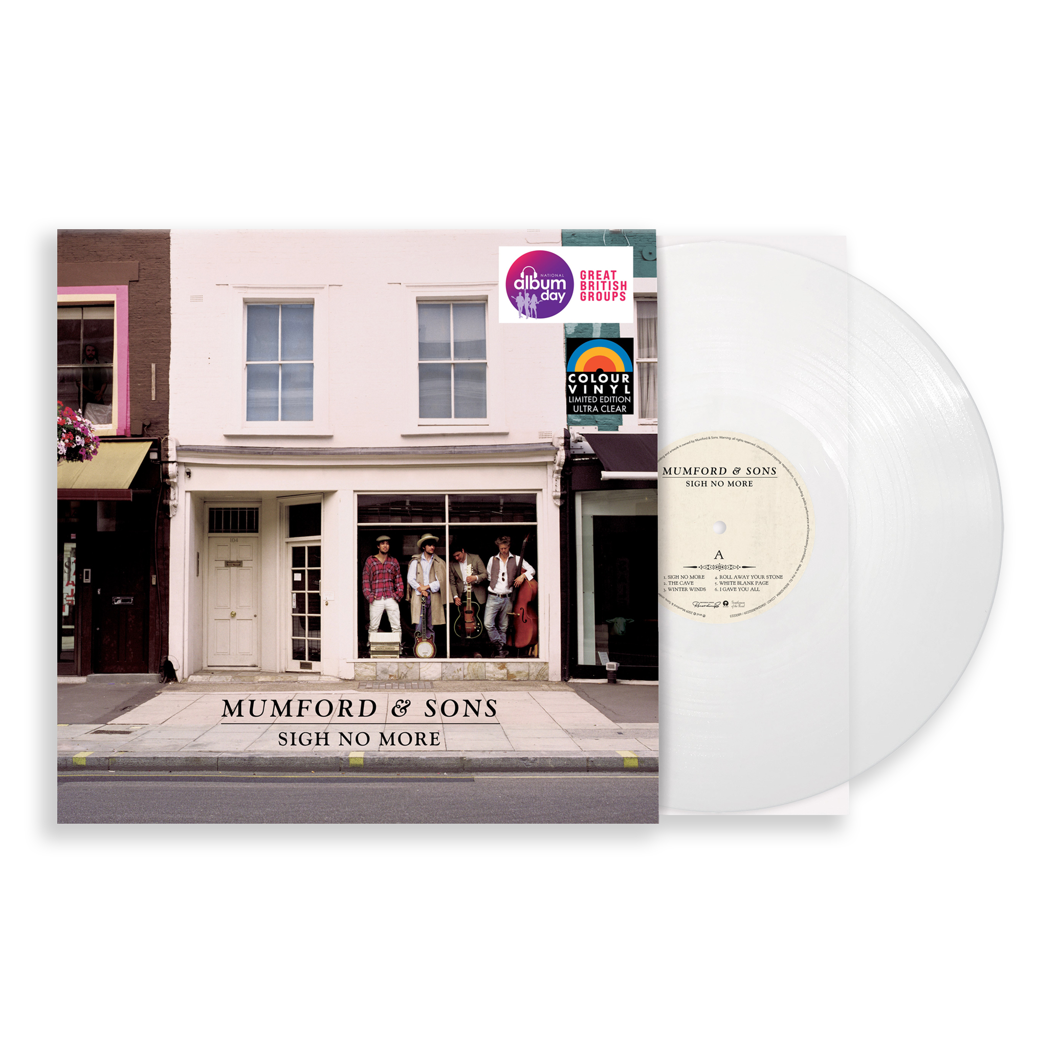 Mumford & Sons  - Sigh No More: Limited Clear Vinyl LP [NAD24]