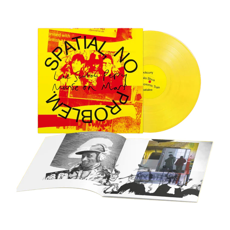 Lee 'Scratch' Perry & Mouse on Mars - Spatial, No Problem. Yellow Vinyl LP