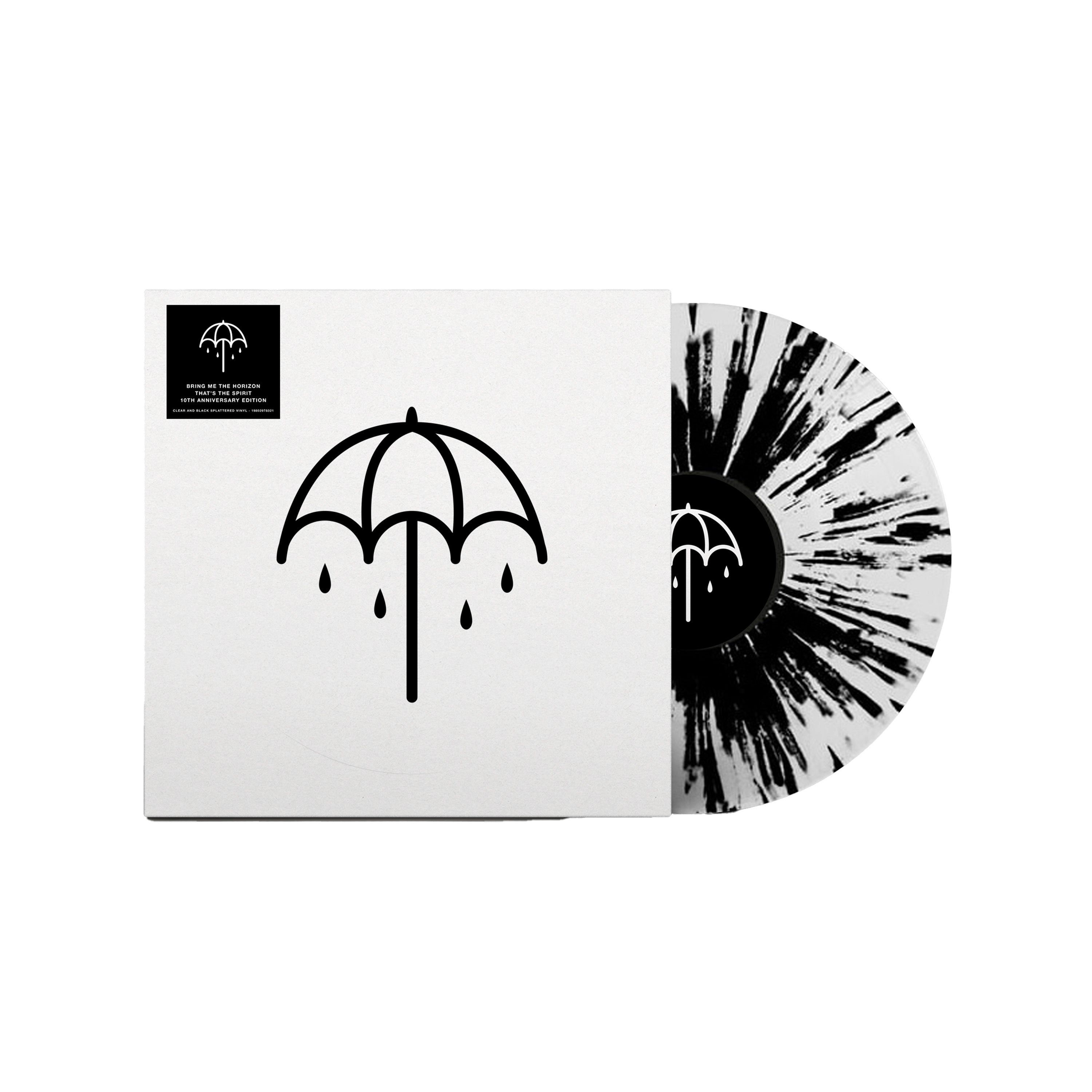 Bring Me The Horizon - That’s The Spirit (10th Anniversary): Clear and Black Splattered Vinyl LP