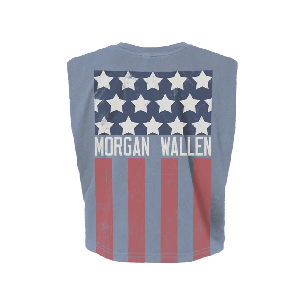 Morgan Wallen - God Bless America Muscle Tank