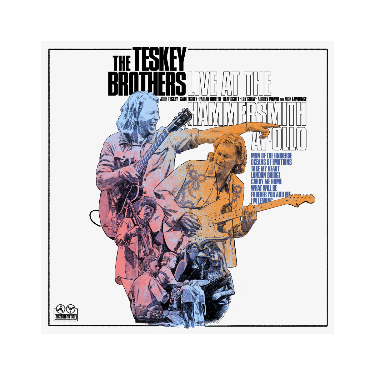 The Teskey Brothers - Live At The Hammersmith Apollo - Black Vinyl