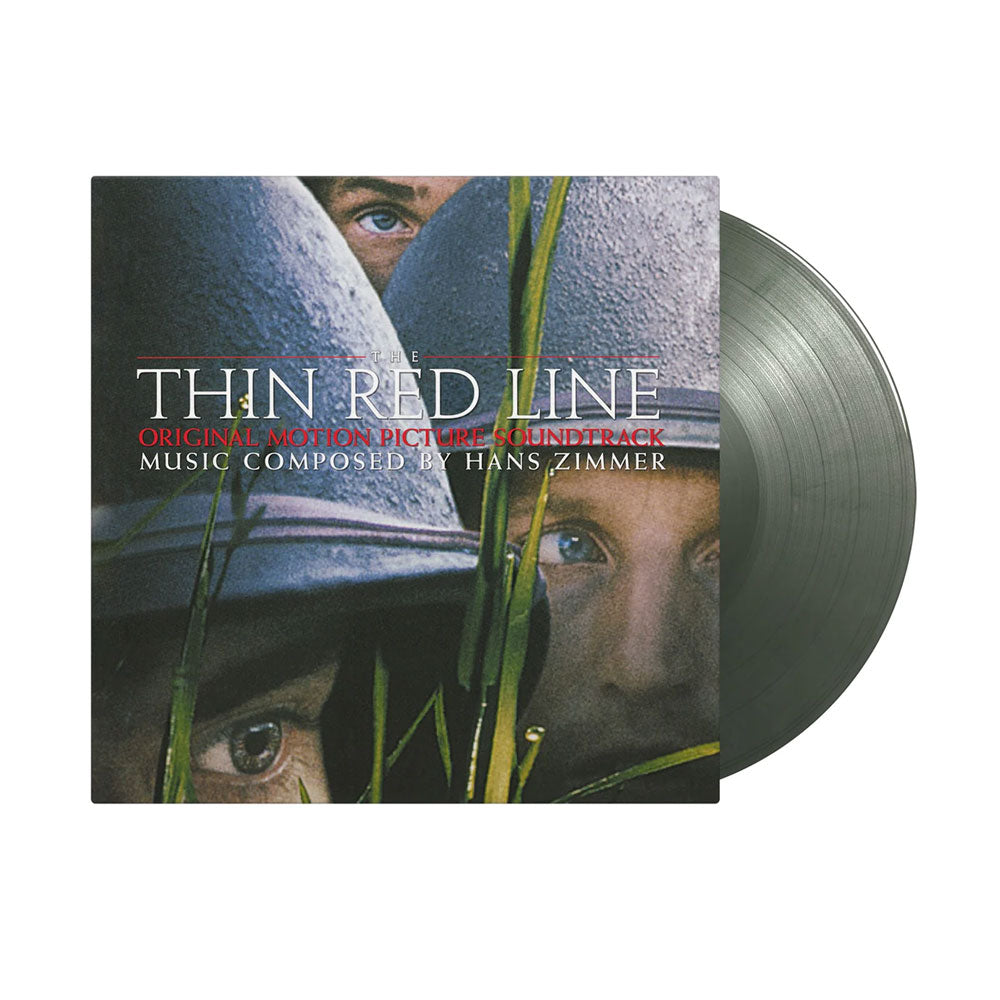 Thin Red Line: Limited Silver & Dark Green Marbled Vinyl LP