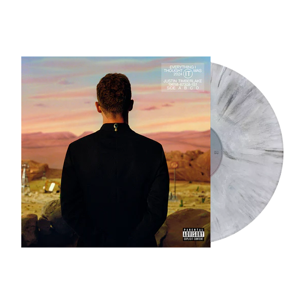 Justin Timberlake - Everything I Thought It Was: Limited Silver & Black Vinyl 2LP