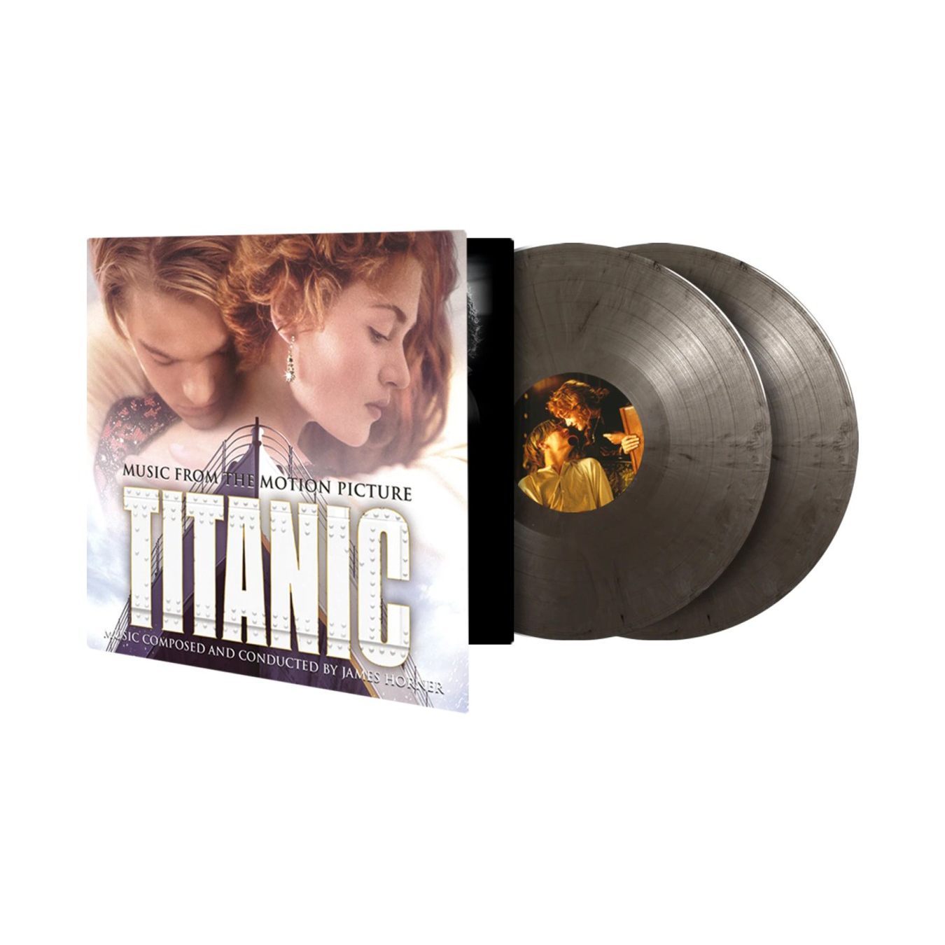 Various Artists - Titanic (Original Motion Picture Soundtrack): Limited Silver & Black Marbled Vinyl 2LP