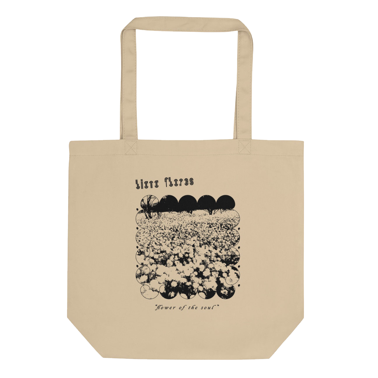 Liana Flores - Flower of the soul tote: beige