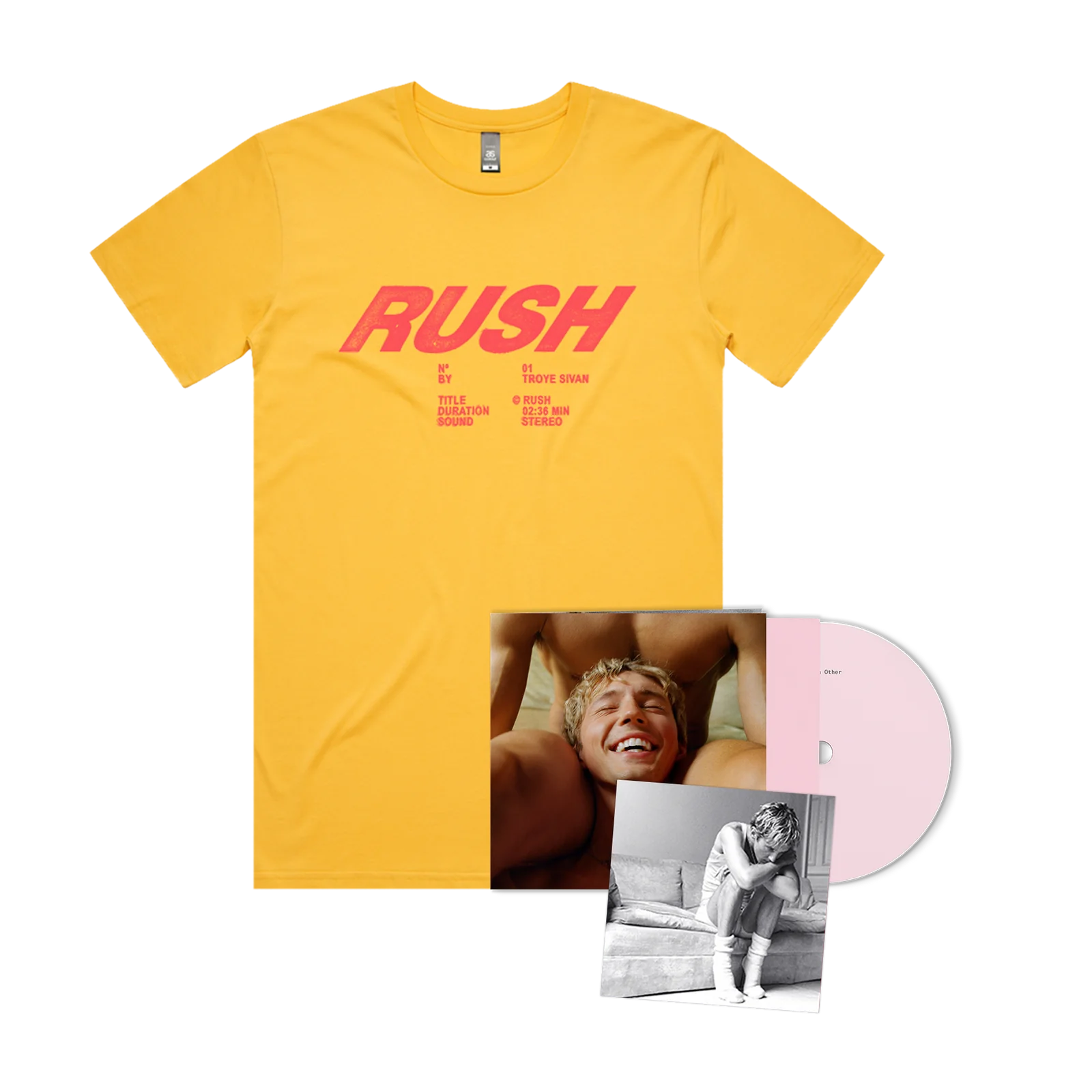 Something To Give Each Other: Deluxe CD, Rush T-Shirt + Signed Postcard