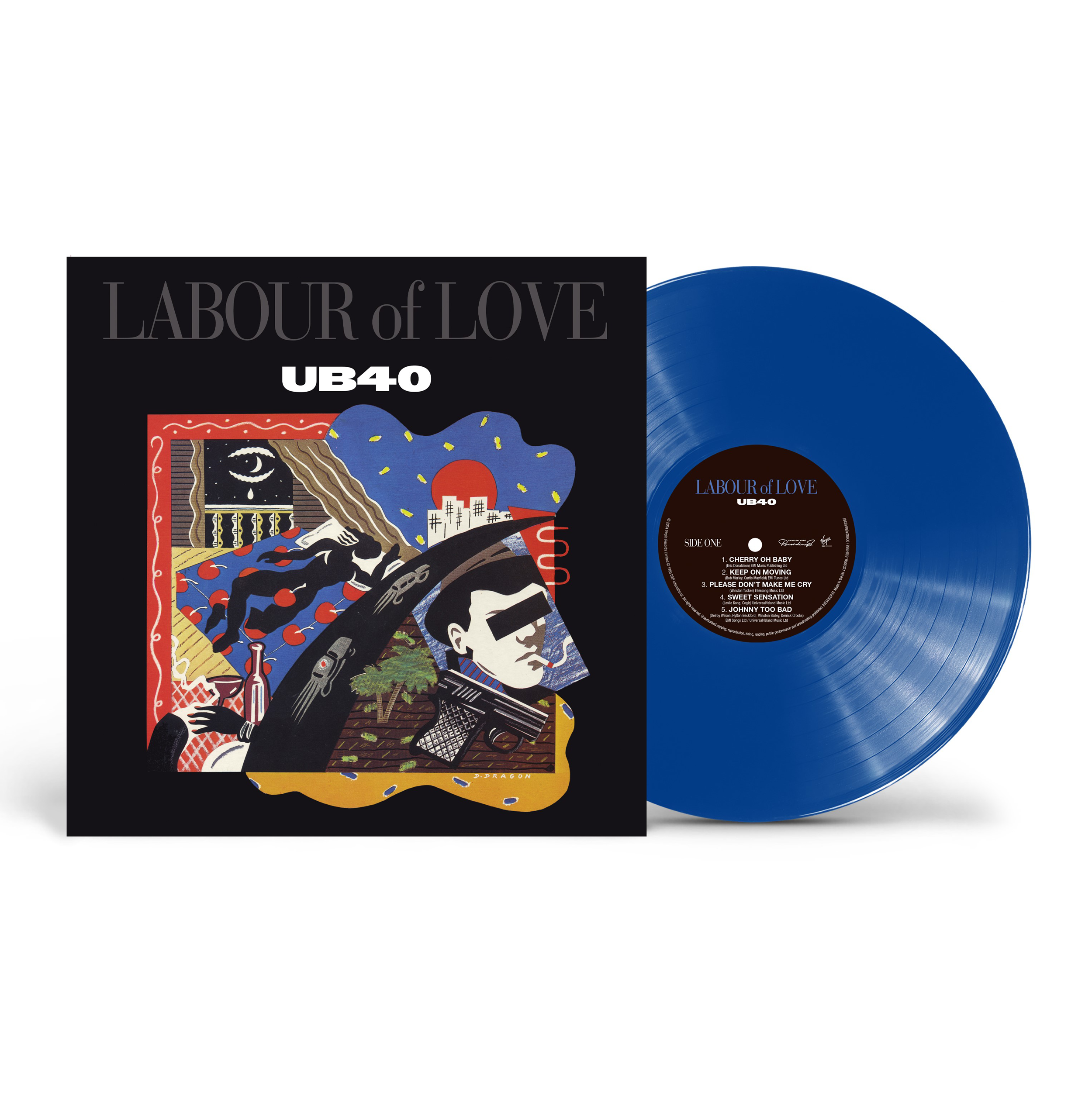 UB40 - Labour Of Love: Limited Blue Vinyl LP [NAD24]