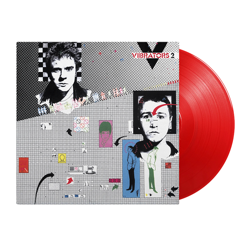Vibrators - V2: Limited Red Vinyl LP