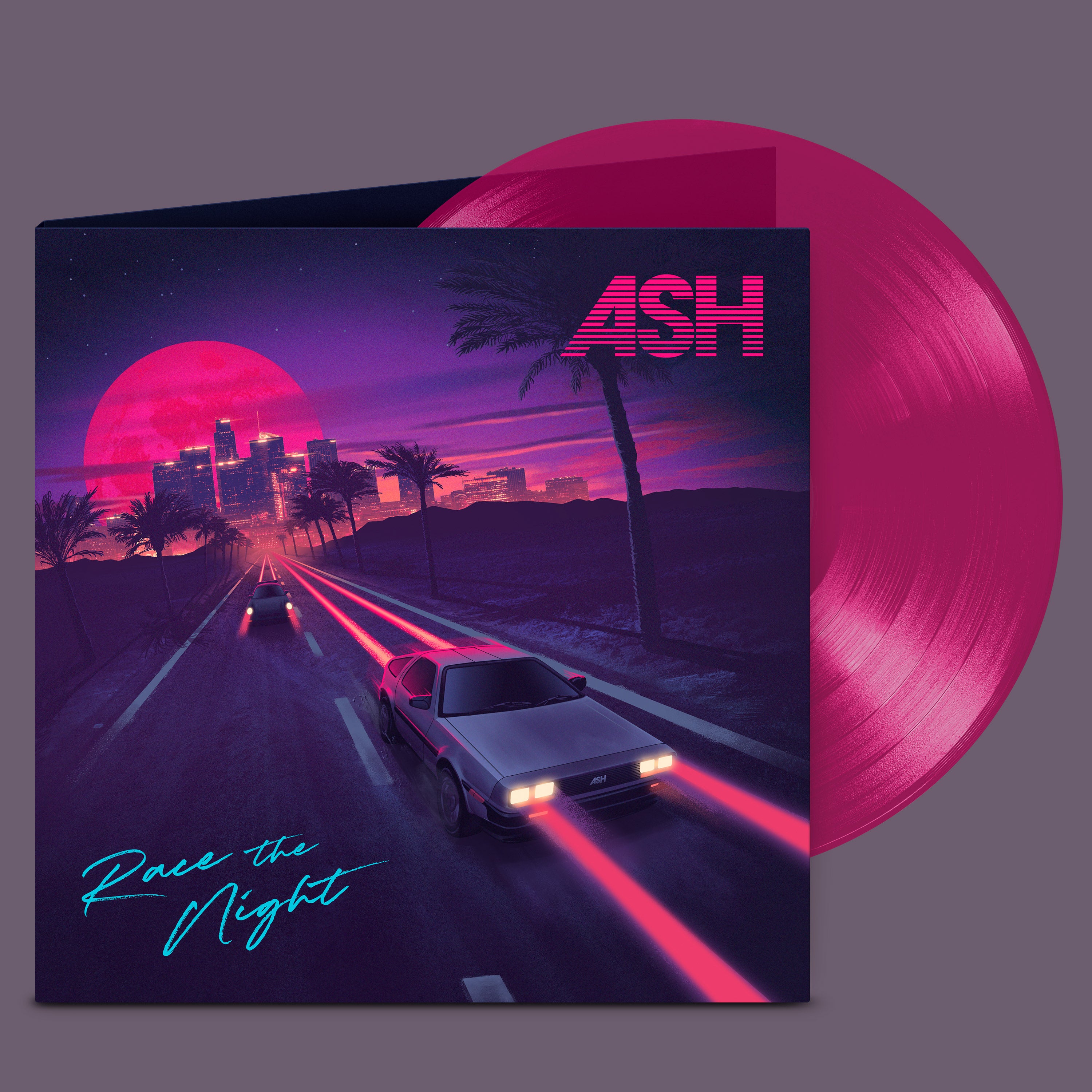 Ash - Race The Night: Limited Translucent Violet Vinyl LP