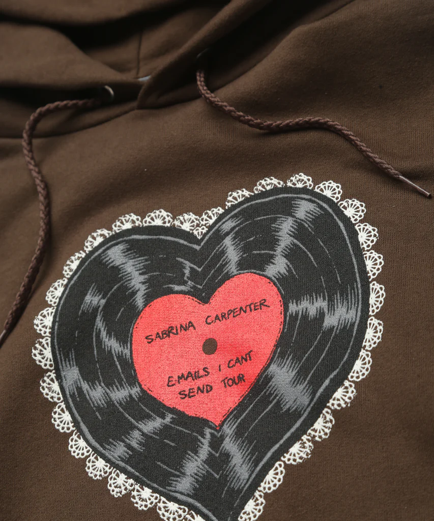 Sabrina Carpenter - vinylheart hoodie