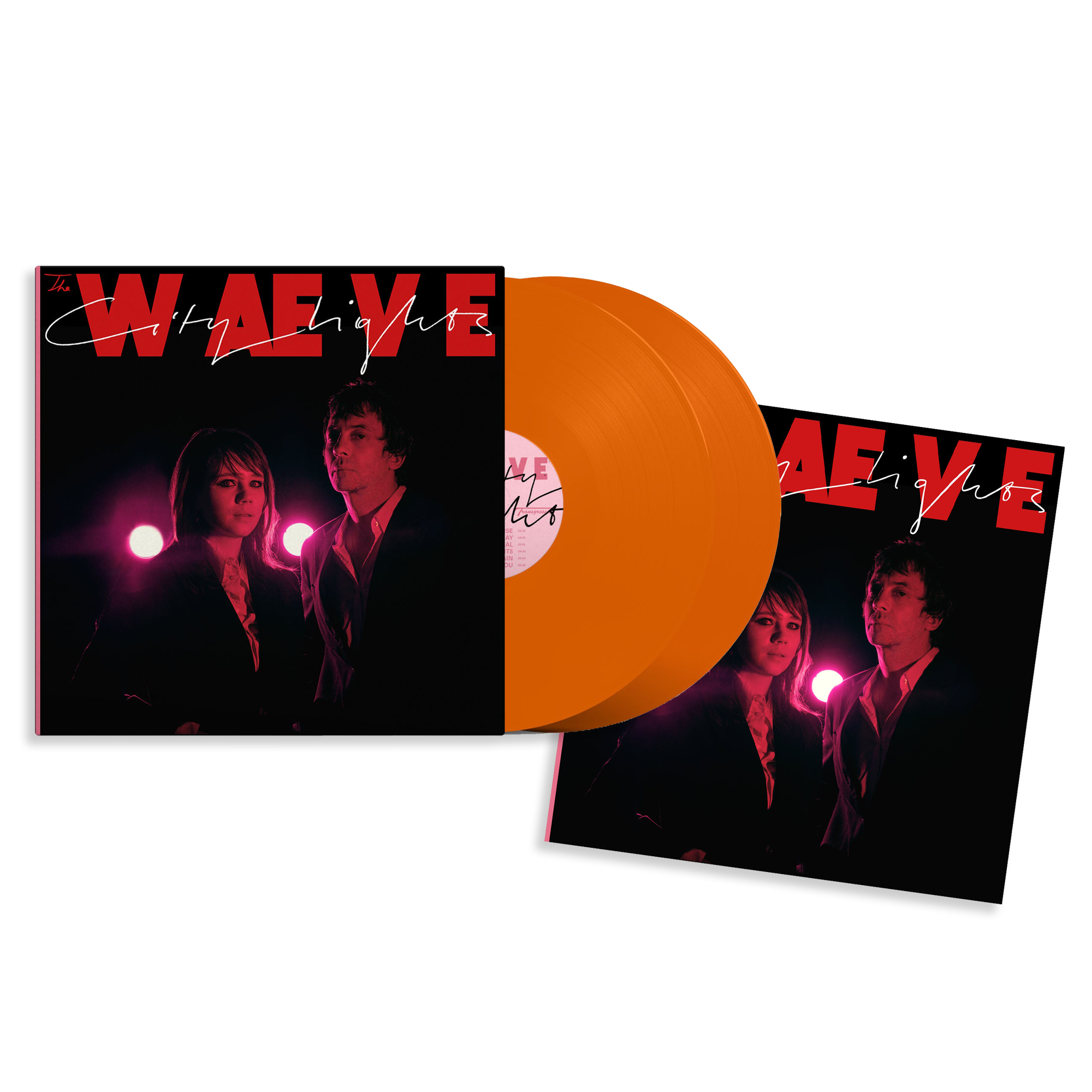 City Lights: Limited Orange Vinyl 2LP + Signed Print