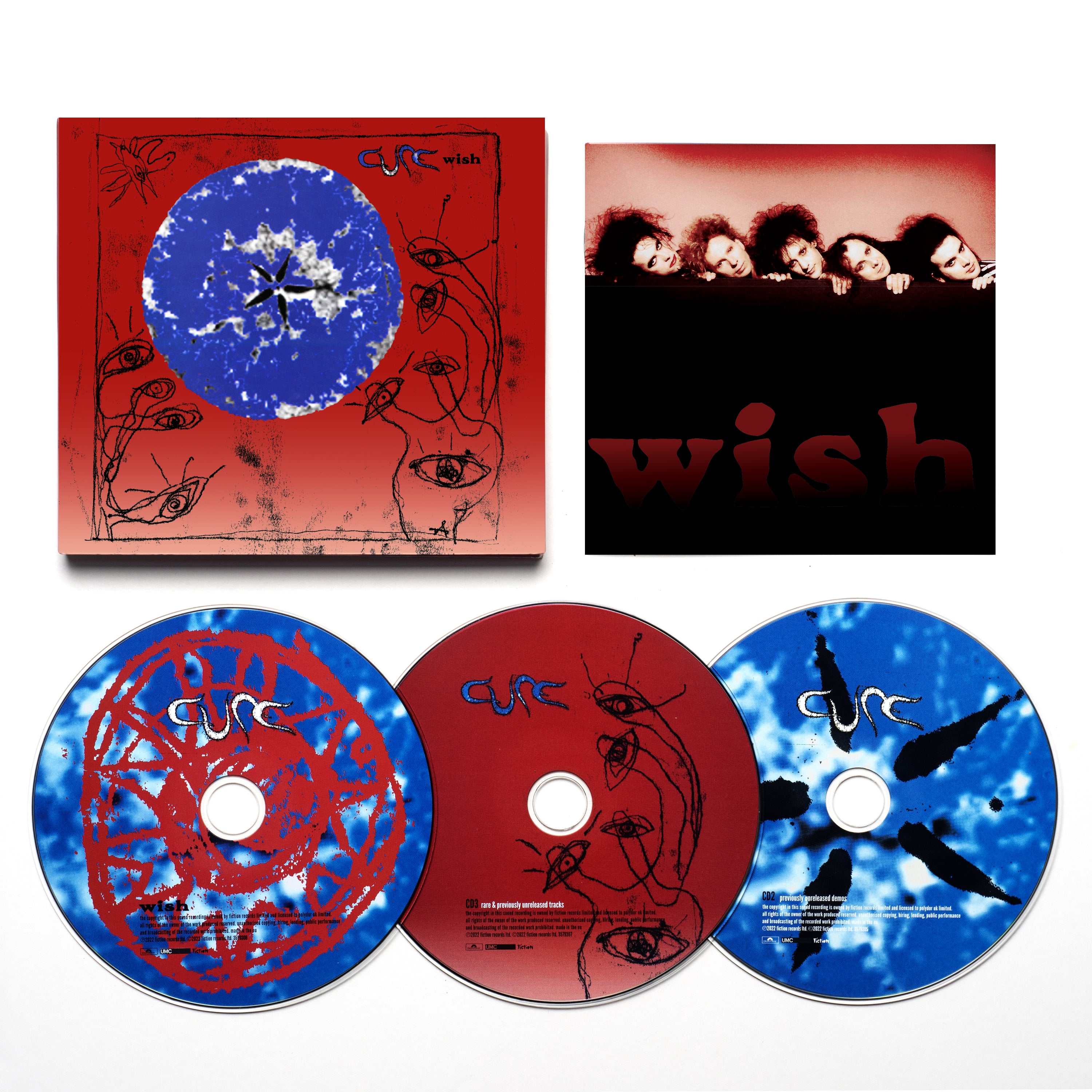 The Cure - Wish 30th Anniversary: Deluxe Edition 3CD (Remastered)