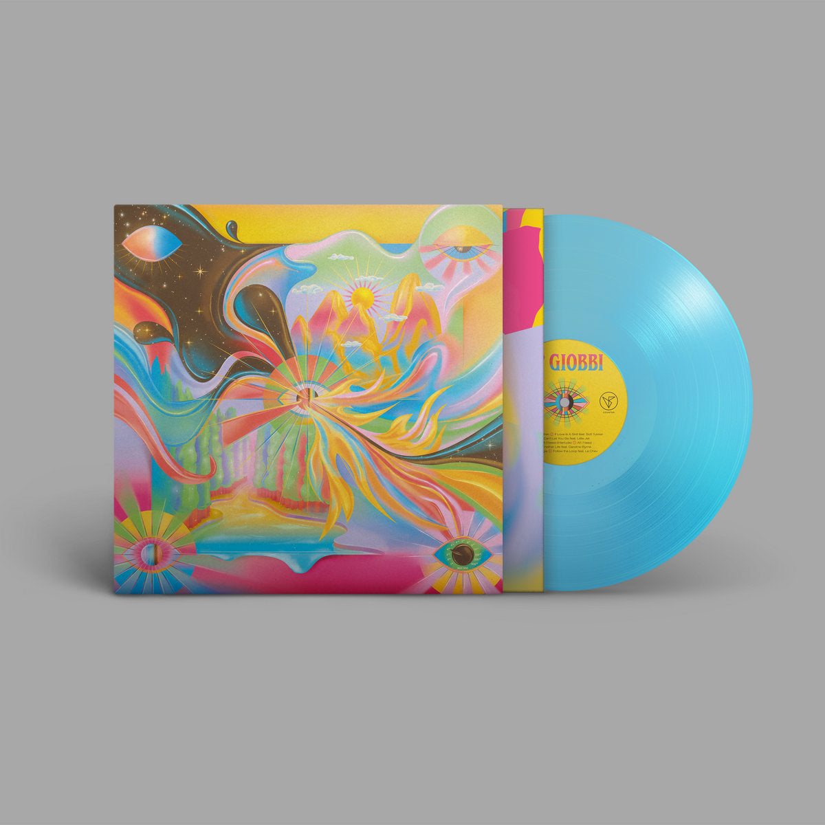 LP Giobbi - Light Places: Limited Light Blue Vinyl LP