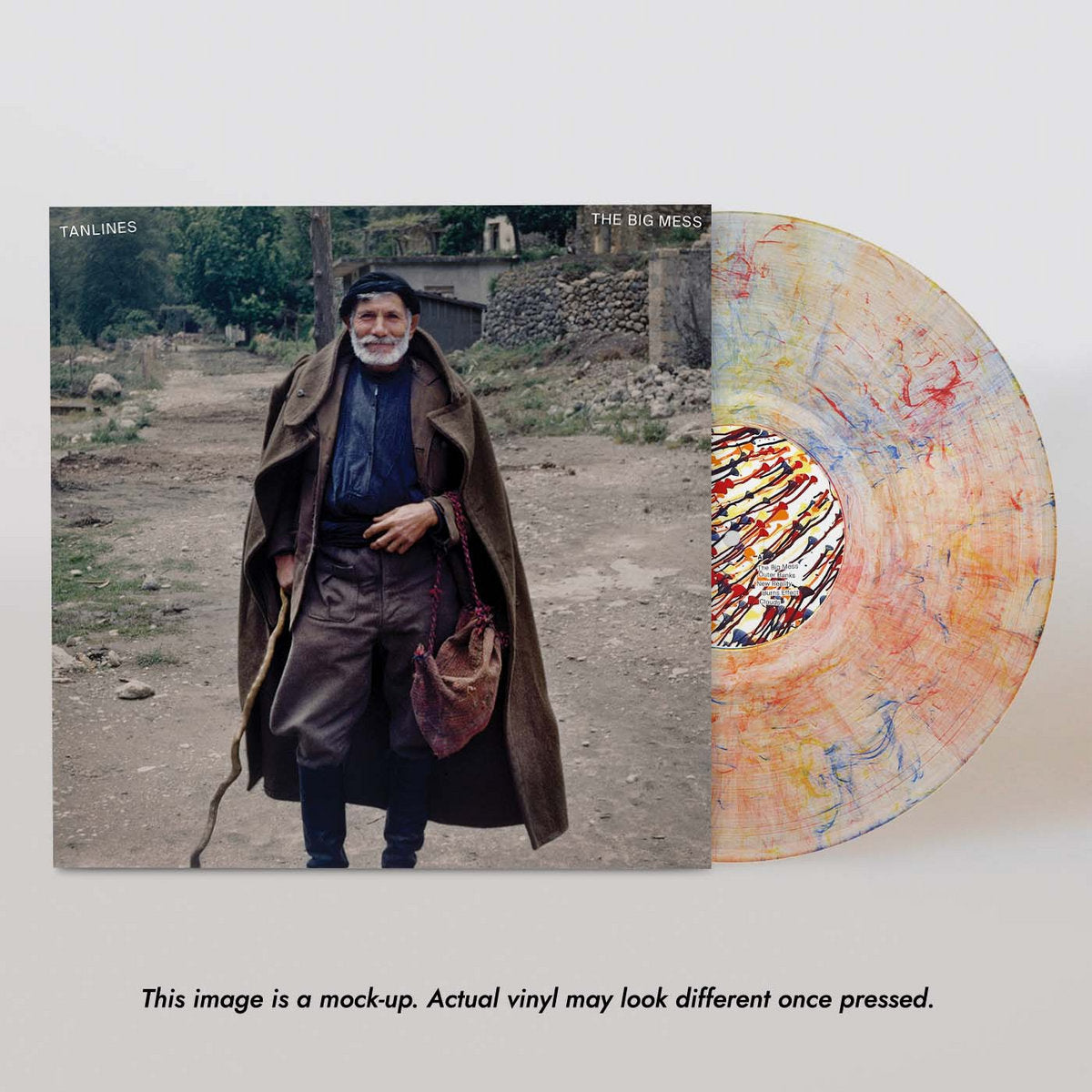 Tanlines - The Big Mess: Multicolour Swirl Vinyl LP