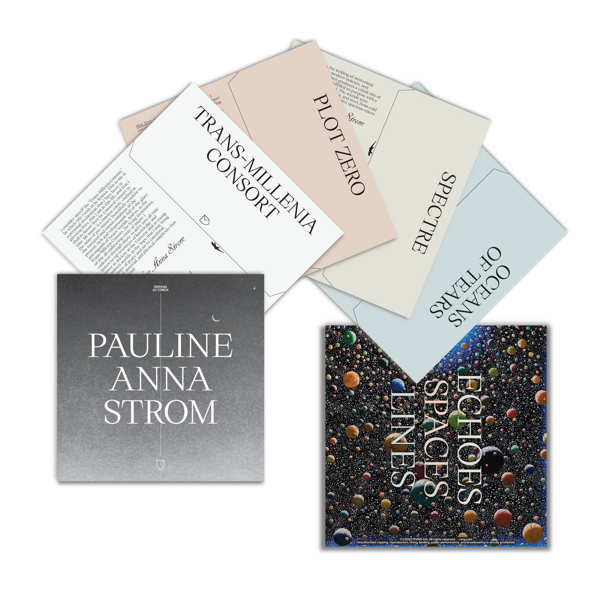 Pauline Anna Strom - Echoes, Spaces, Lines: 4CD Boxset