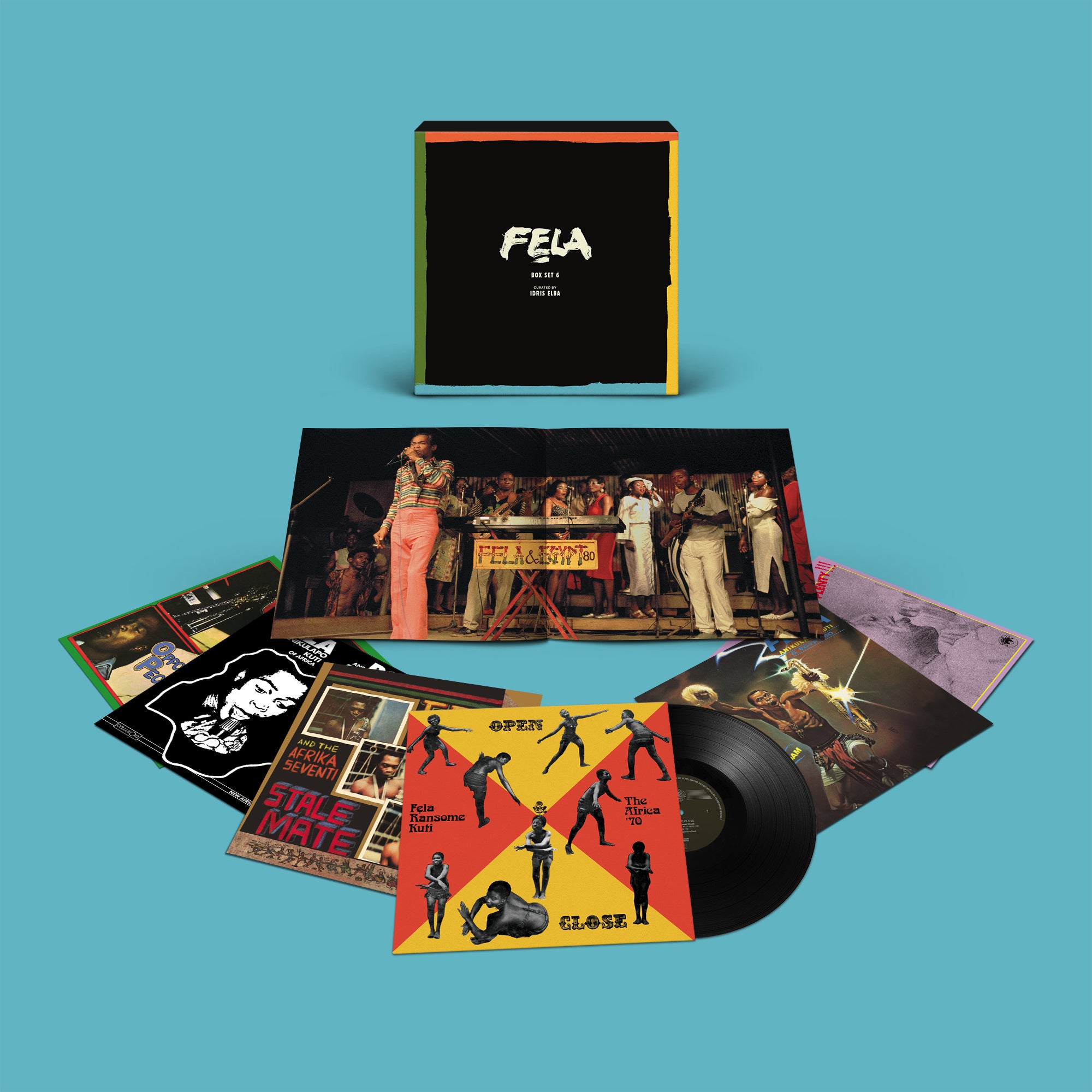 Fela Kuti - Box Set #6 - Curated by Idris Elba: Limited Vinyl 6LP Box Set