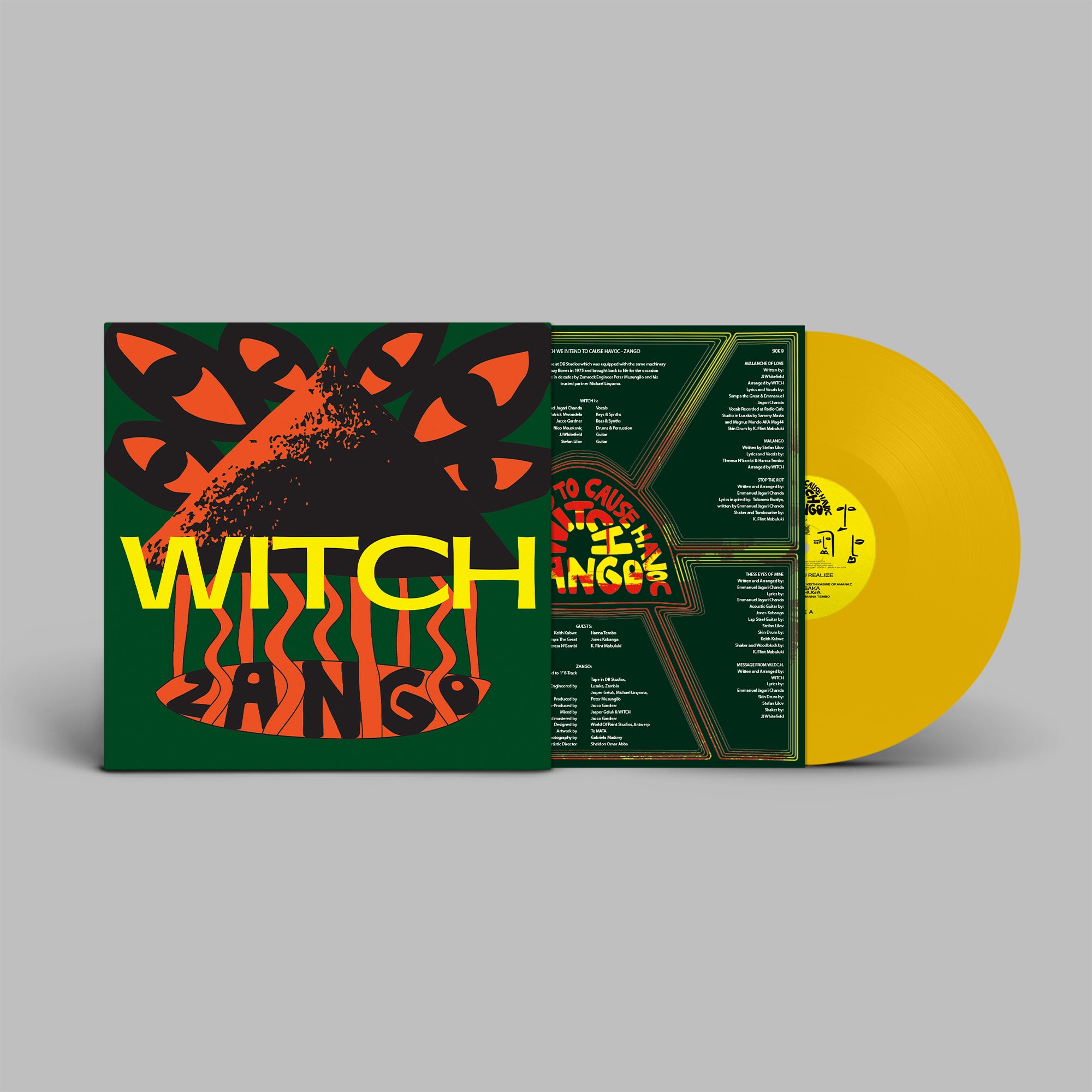 Zango: Limited Edition Zambian Full Moon Yellow Vinyl LP