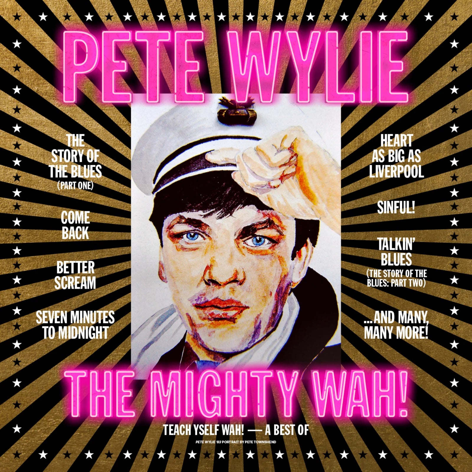 Pete Wylie & The Mighty WAH! - Teach Yself WAH! - A Best of Pete Wylie & The Mighty WAH! CD