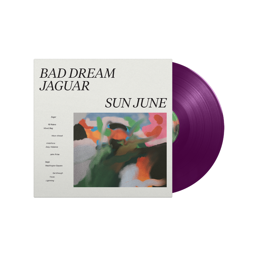 Sun June - Bad Dream Jaguar: Transparent Purple Vinyl LP