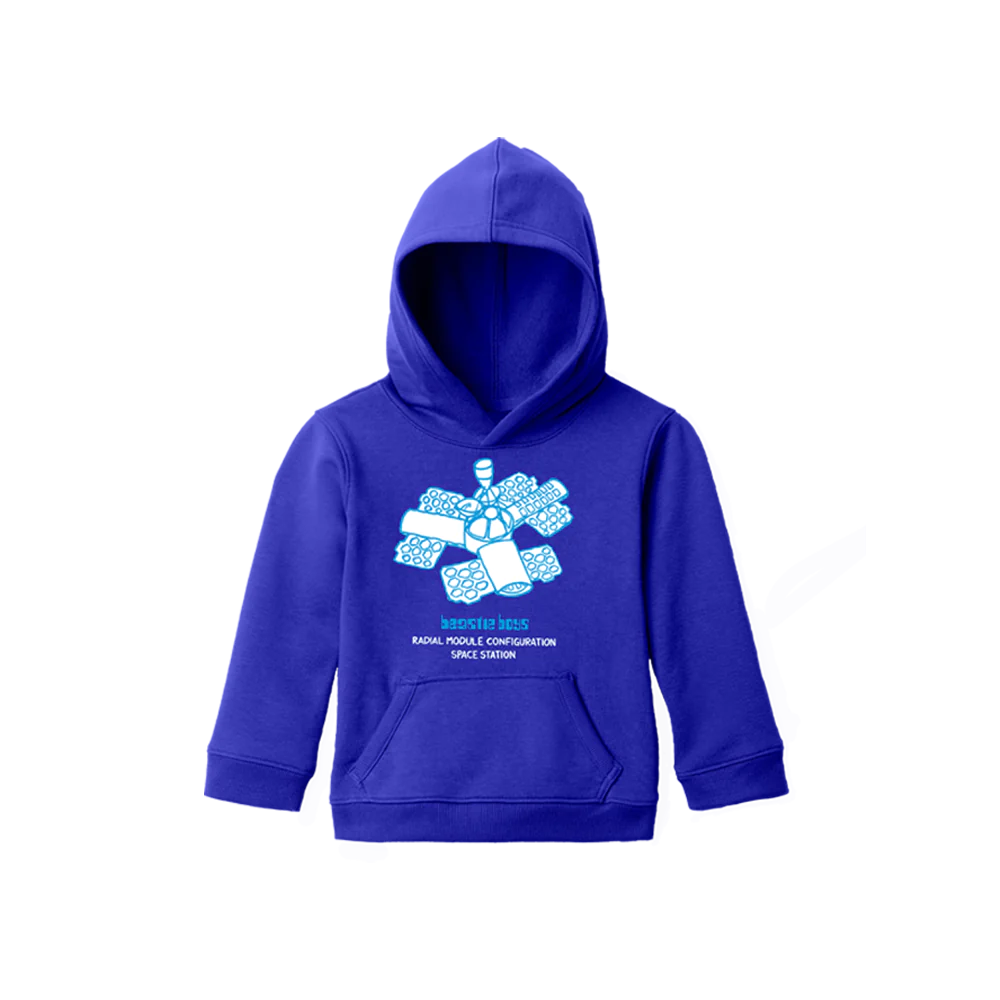 Beastie Boys - Hello Nasty Royal Blue Kids Hoodie