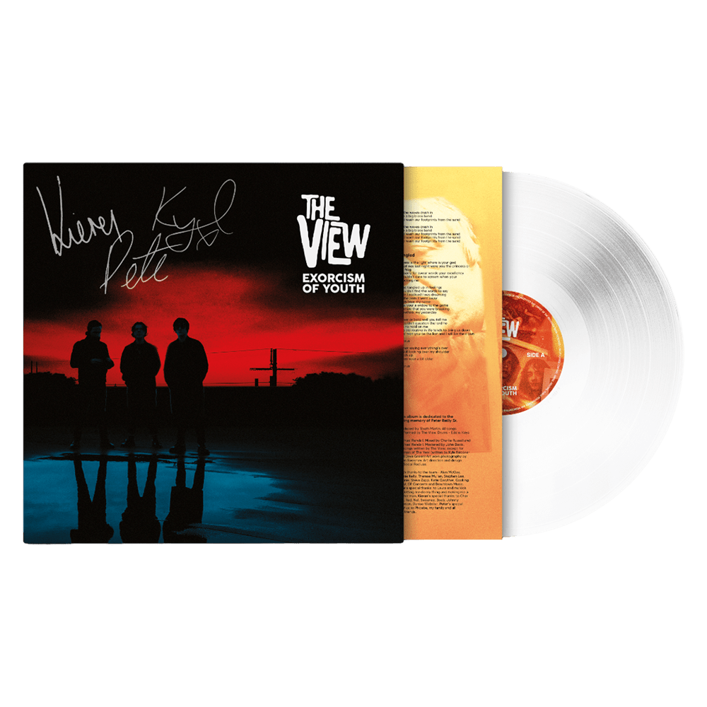 The View - Exorcism Of Youth: Exclusive Signed White Vinyl LP