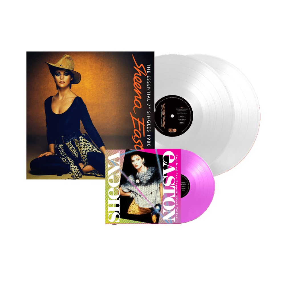 Sheena Easton - The Essential 7” Singles 1980-1987: Limited White Vinyl 2LP + Bonus Pink Glow 7" Single