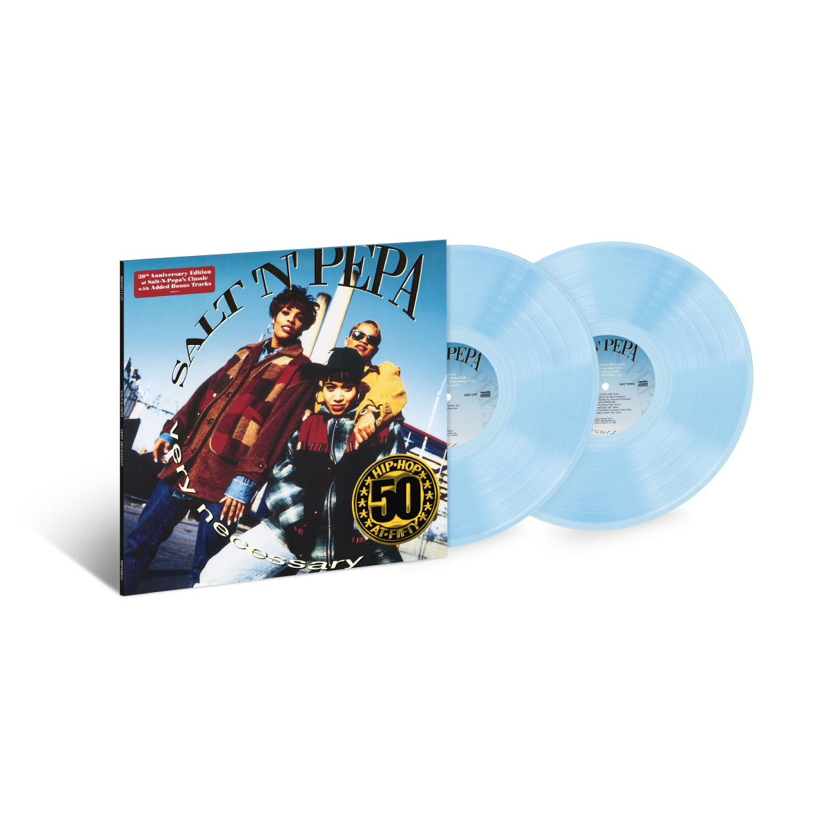 Salt-N-Pepa - Very Necessary (30th Anniversary Edition) Exclusive Blue Vinyl 2LP