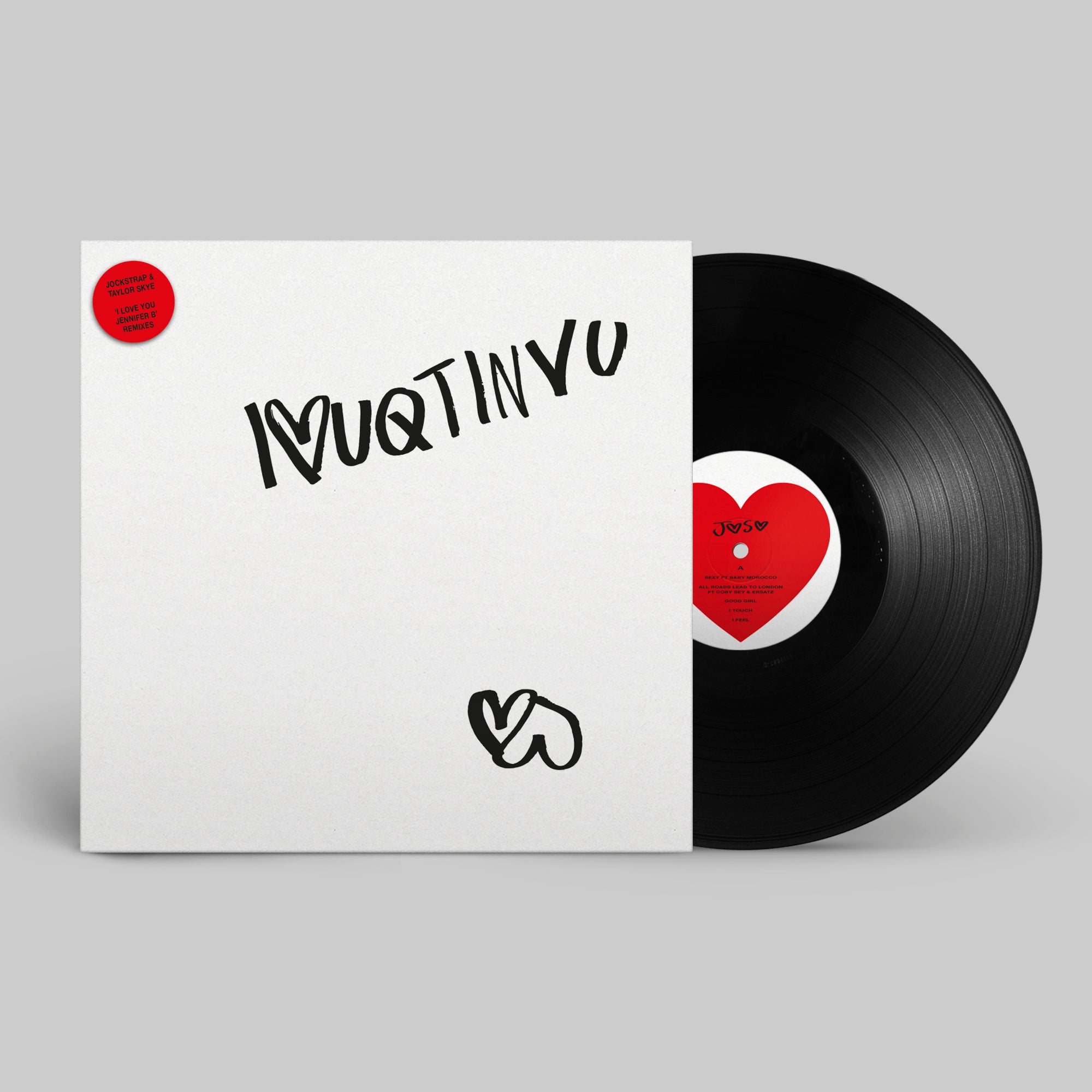 Jockstrap & Taylor Skye - I<3UQTINVU - Remix album: Vinyl LP