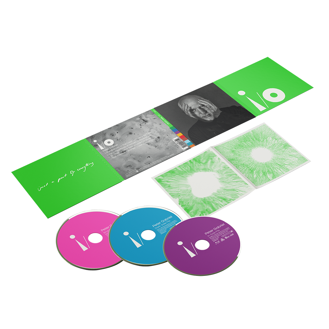 Peter Gabriel - i/o: 2CD + Blu-Ray