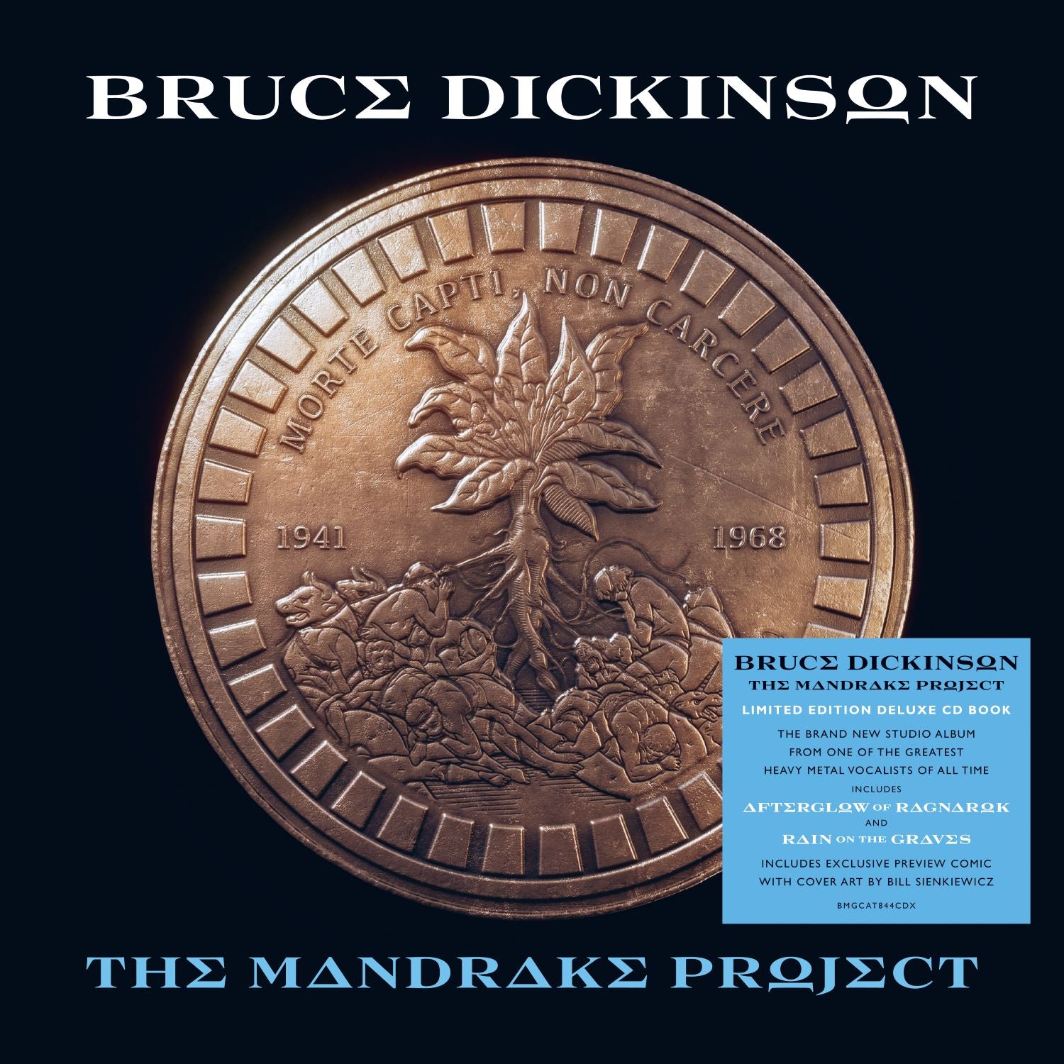 Bruce Dickinson - The Mandrake Project: Deluxe CD (in 7” Casebound Book w/ Slipcase)
