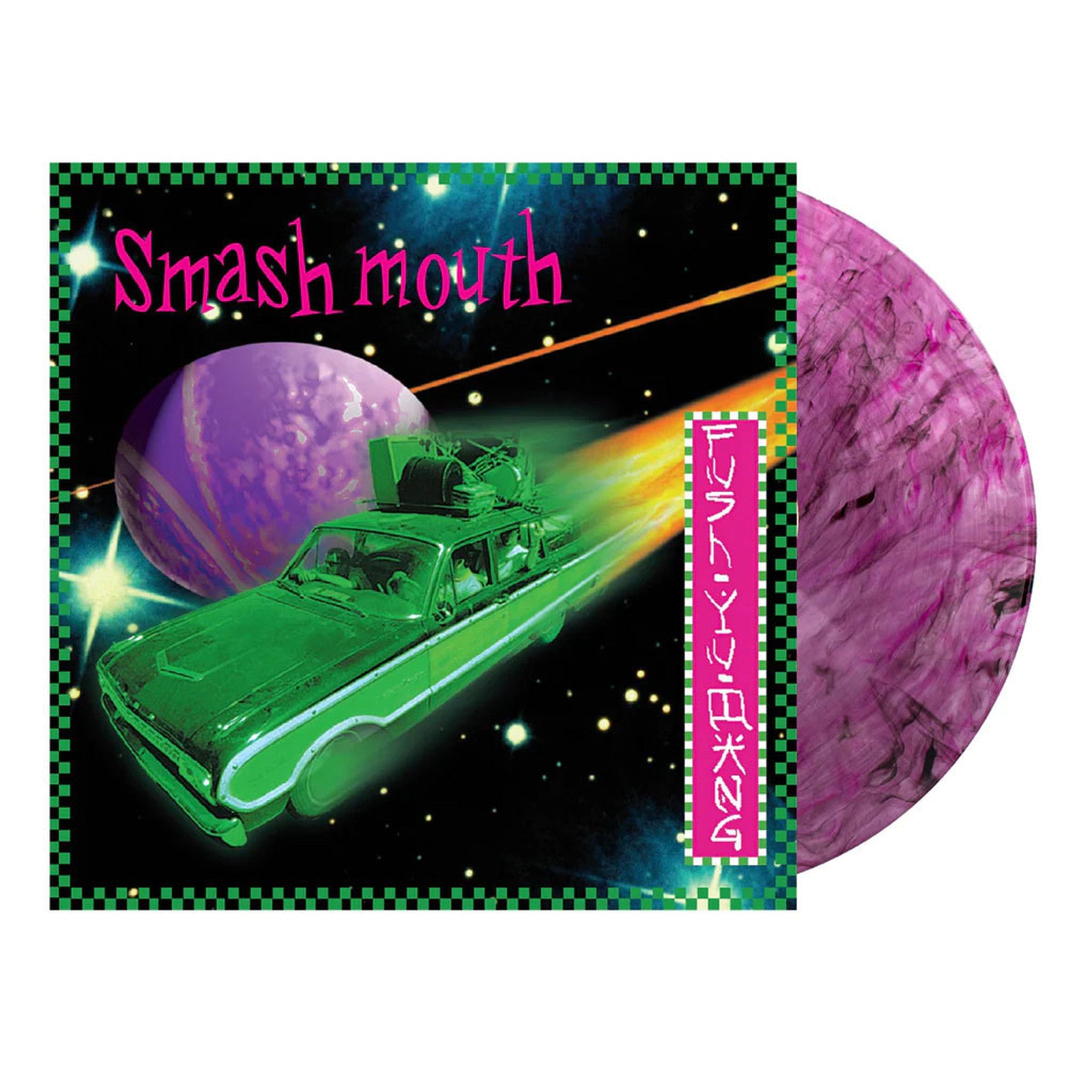 Smash Mouth - Fush Yu Mang: Limited Strawberry with Black Swirl Vinyl LP