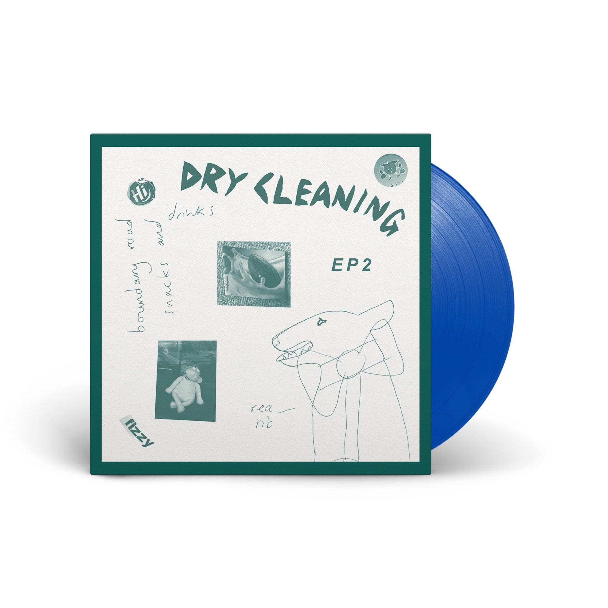 Dry Cleaning - Boundary Road Snacks and Drinks + Sweet Princess EP: Limited Transparent Blue Vinyl LP