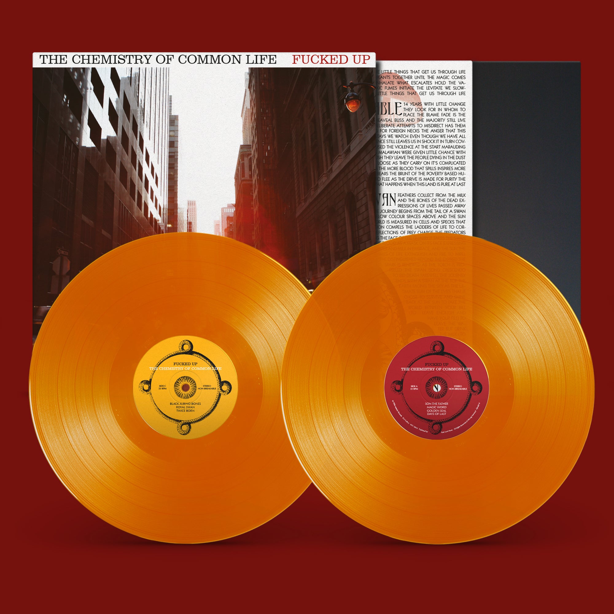 Fucked Up - The Chemistry Of Common Life: Limited Translucent Orange Vinyl 2LP