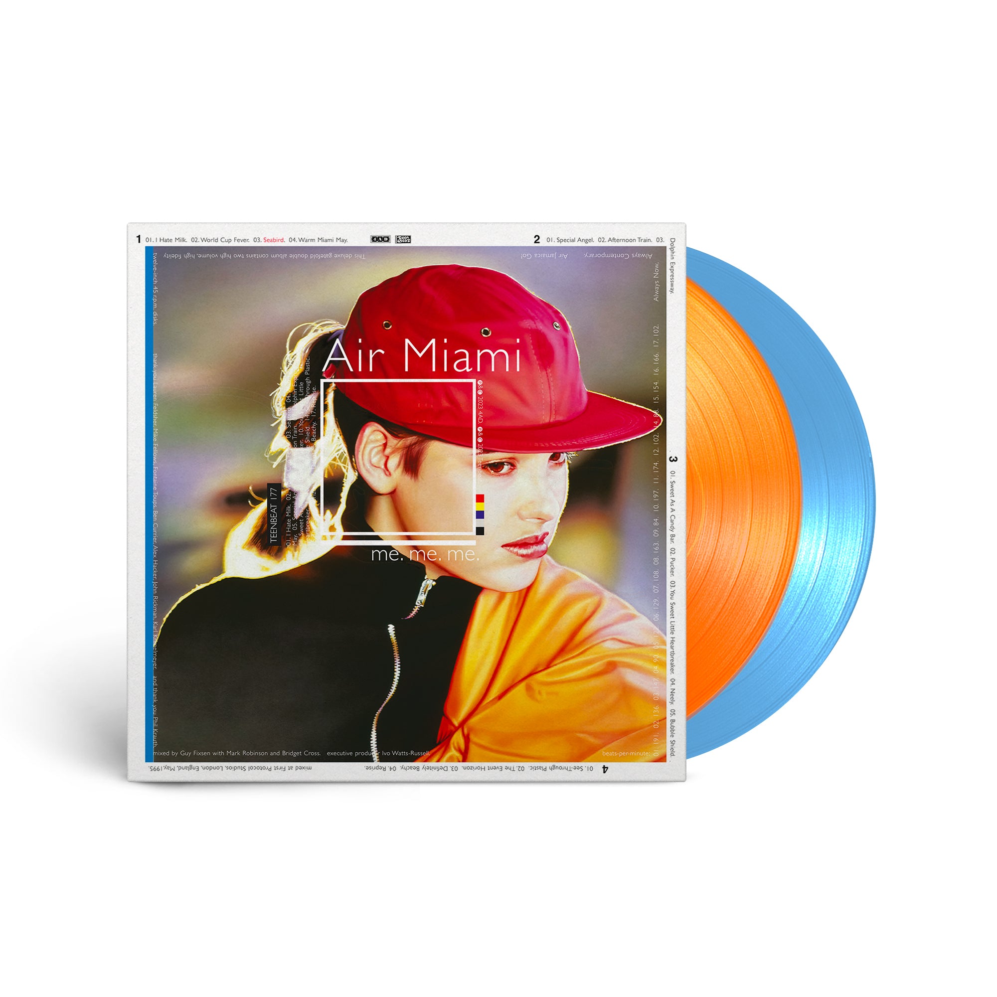 Air Miami - Me. Me. Me. (Deluxe Edition): Limited Aqua & Orange Vinyl 2LP
