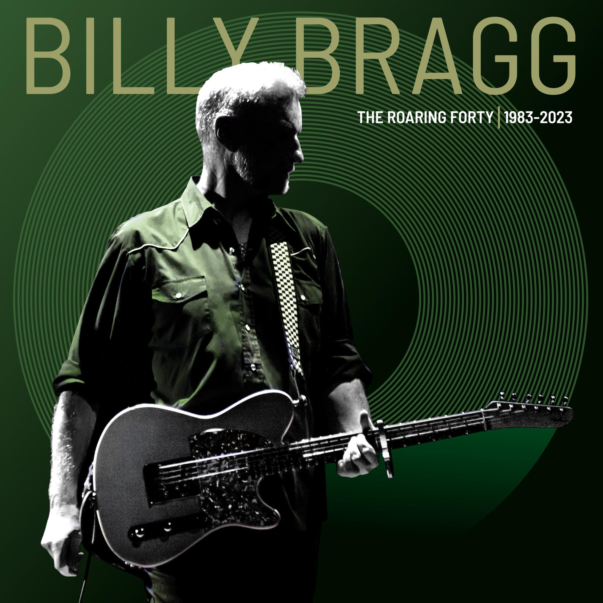 Billy Bragg - The Roaring Forty (1983-2023): Deluxe Limited Green Vinyl 3LP