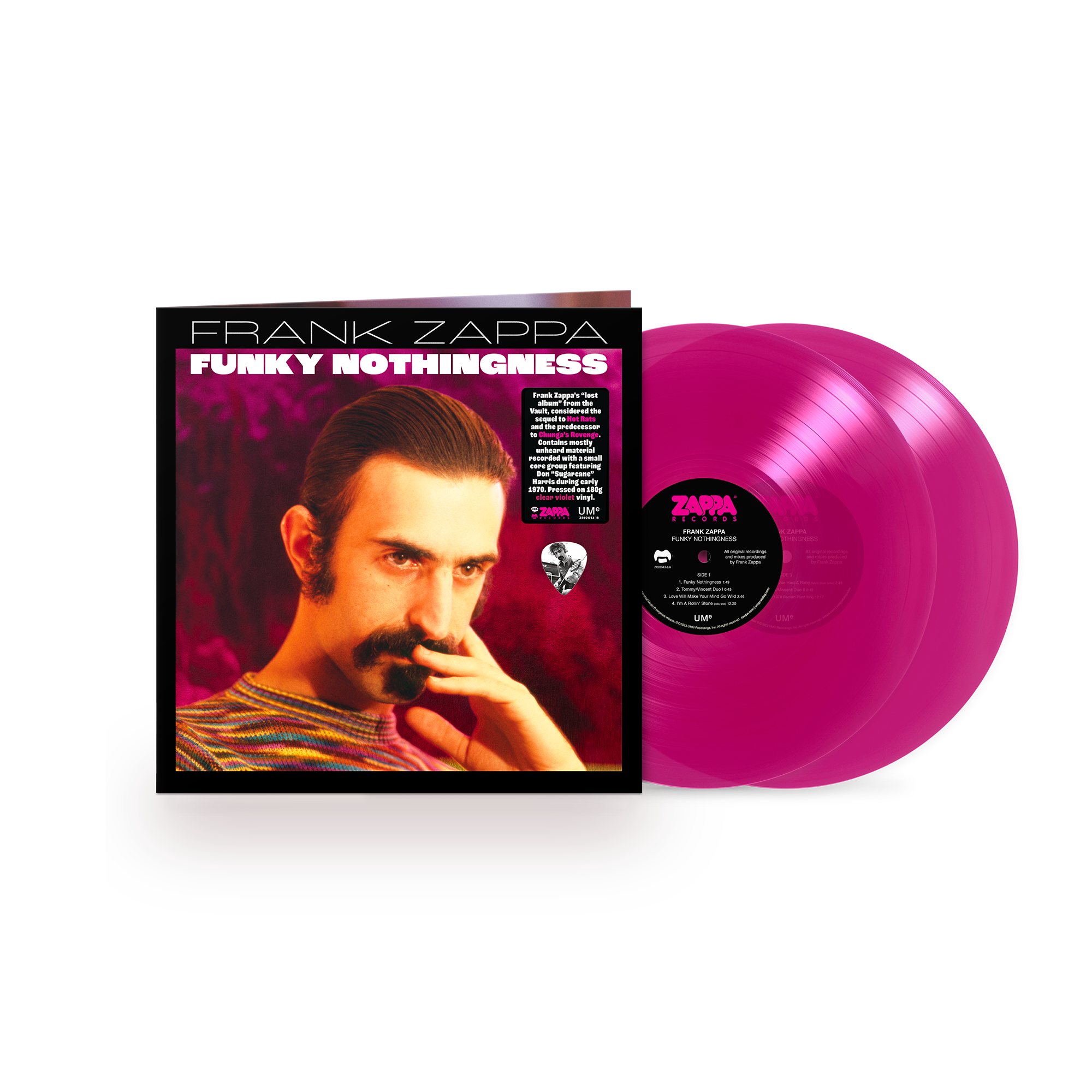 Frank Zappa - Funky Nothingness: Limited Edition Exclusive Violet Vinyl 2LP