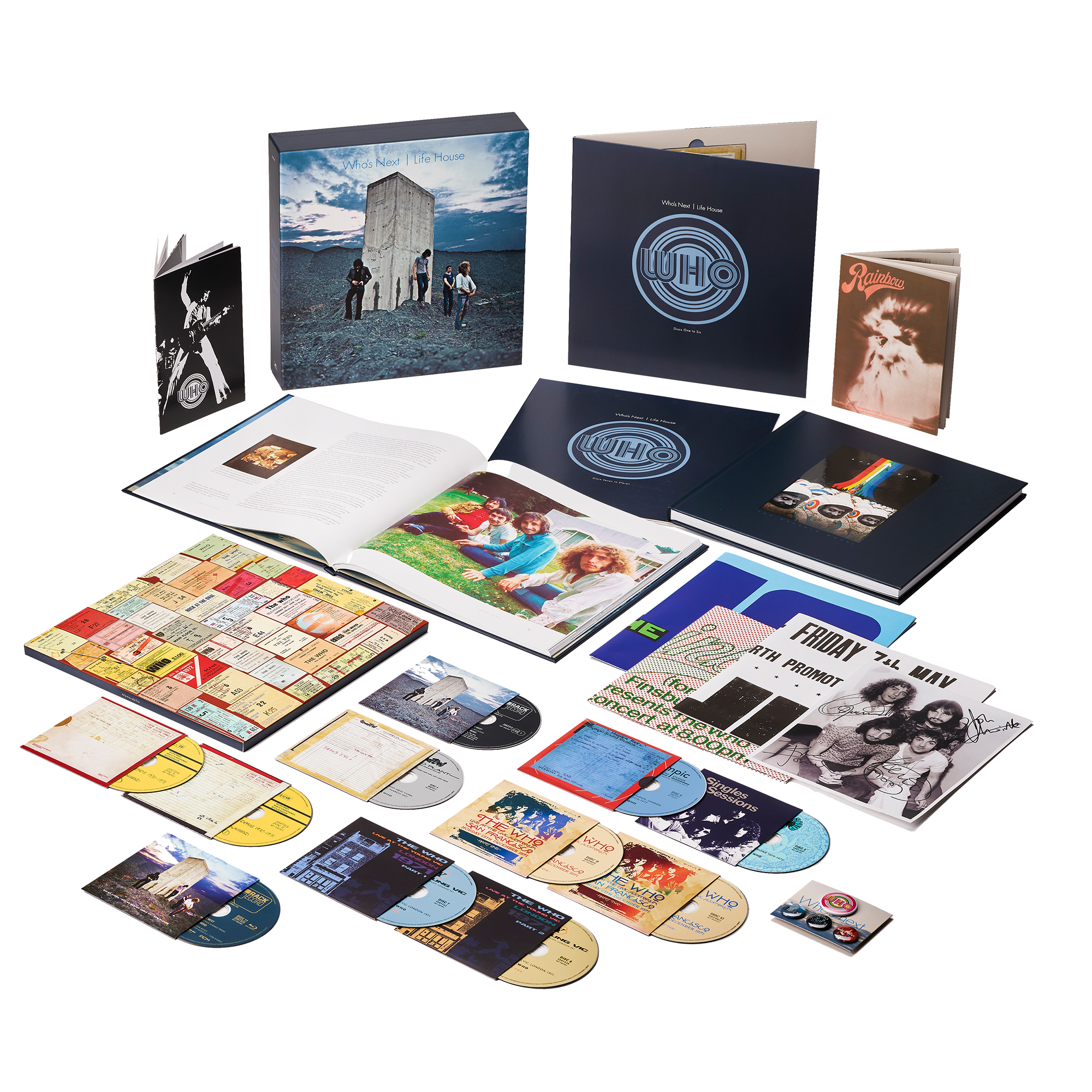 The Who - Who's Next - 50th Anniversary (Blu Ray/Graphic Novel SDE) (10CD)