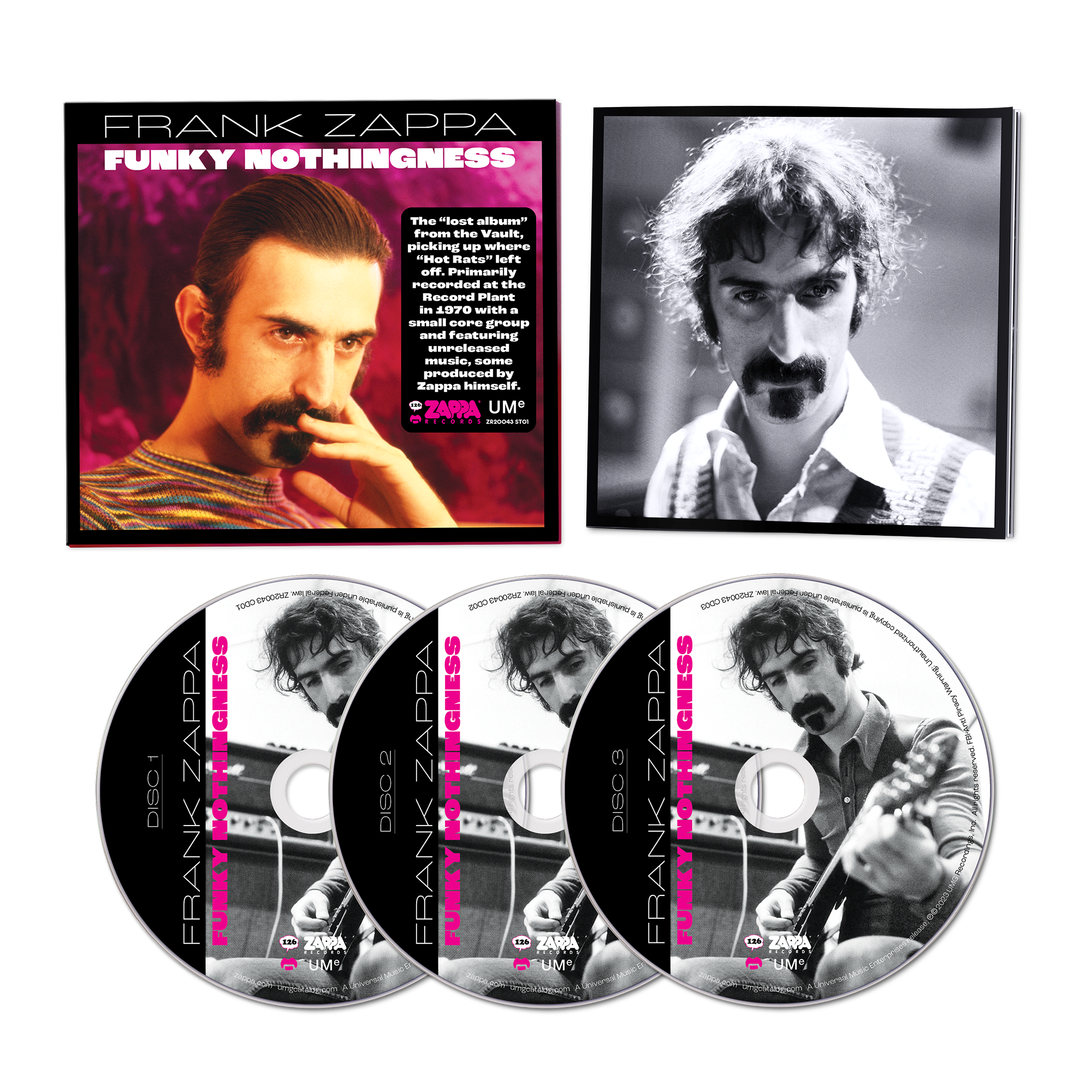 Frank Zappa - Funky Nothingness: 3CD